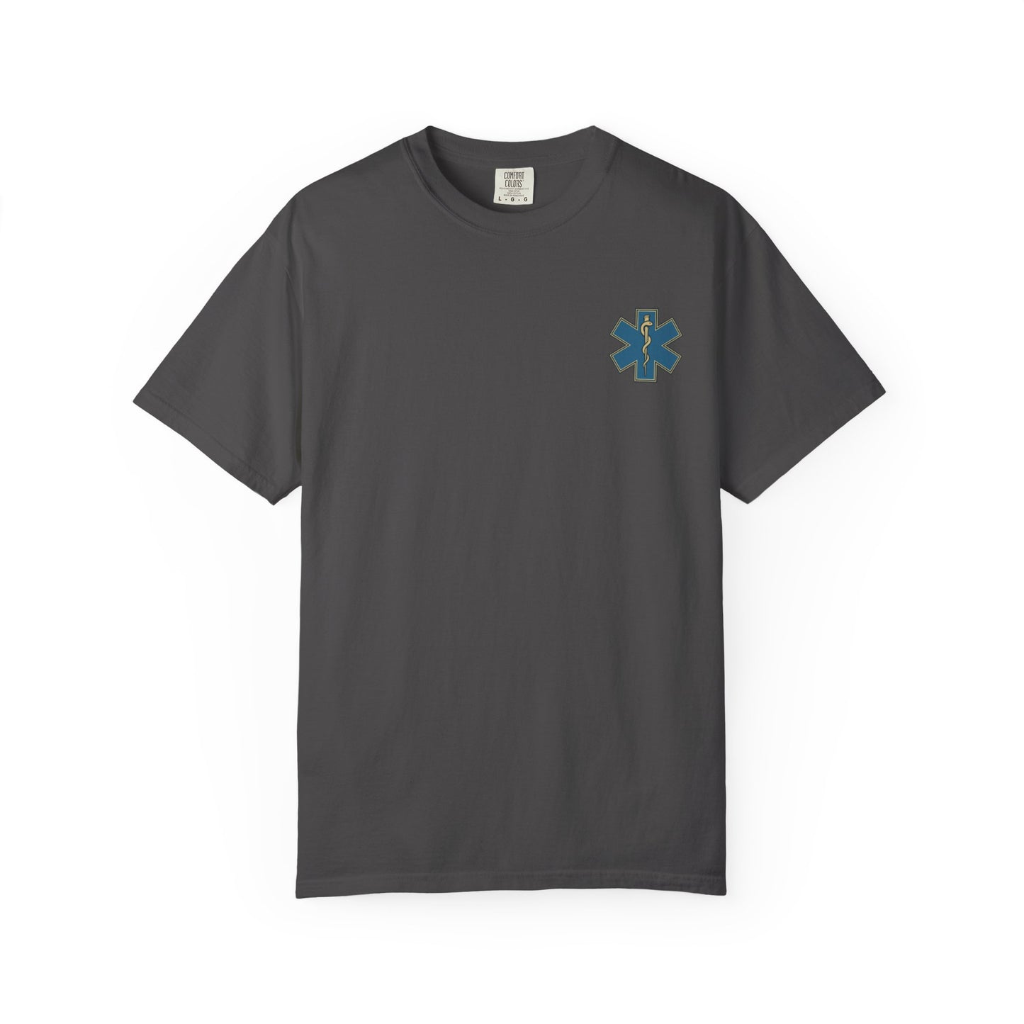 Nil desperandum T-Shirt, back/front logo