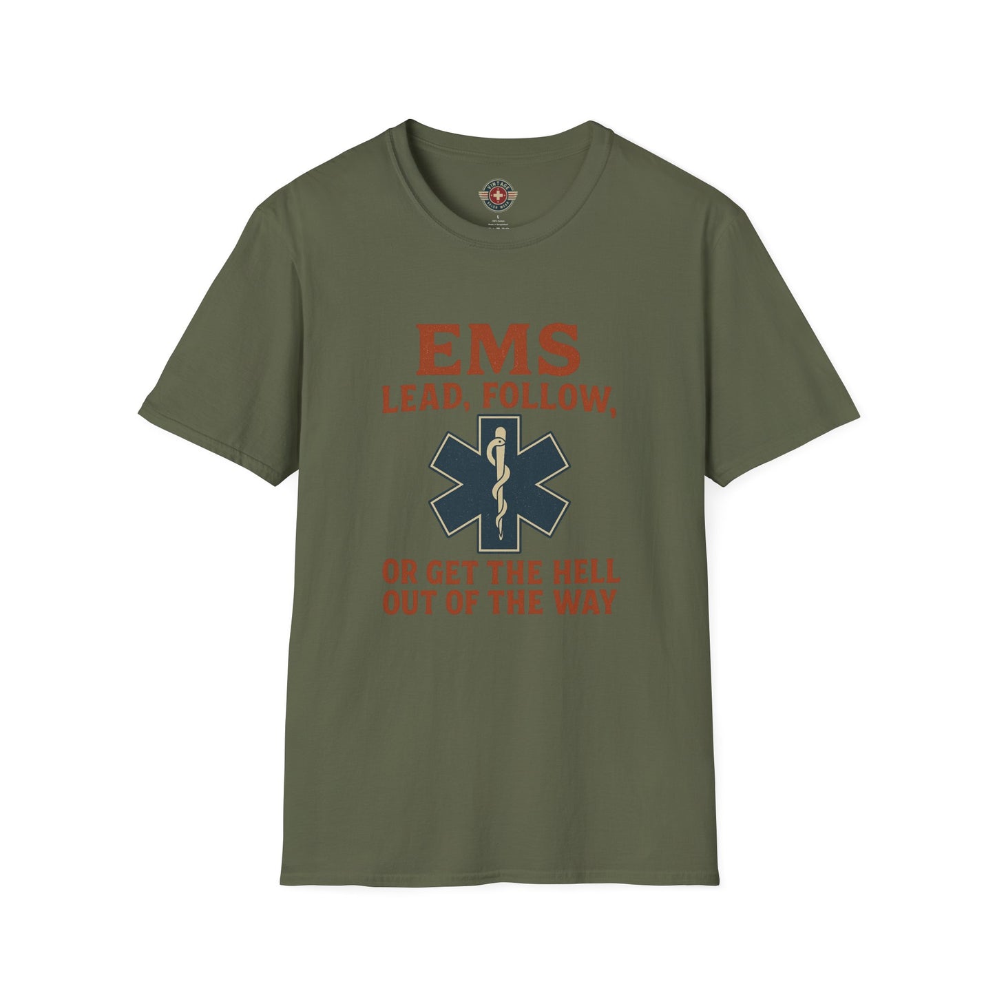 Lead Follow T-Shirt EMS, front