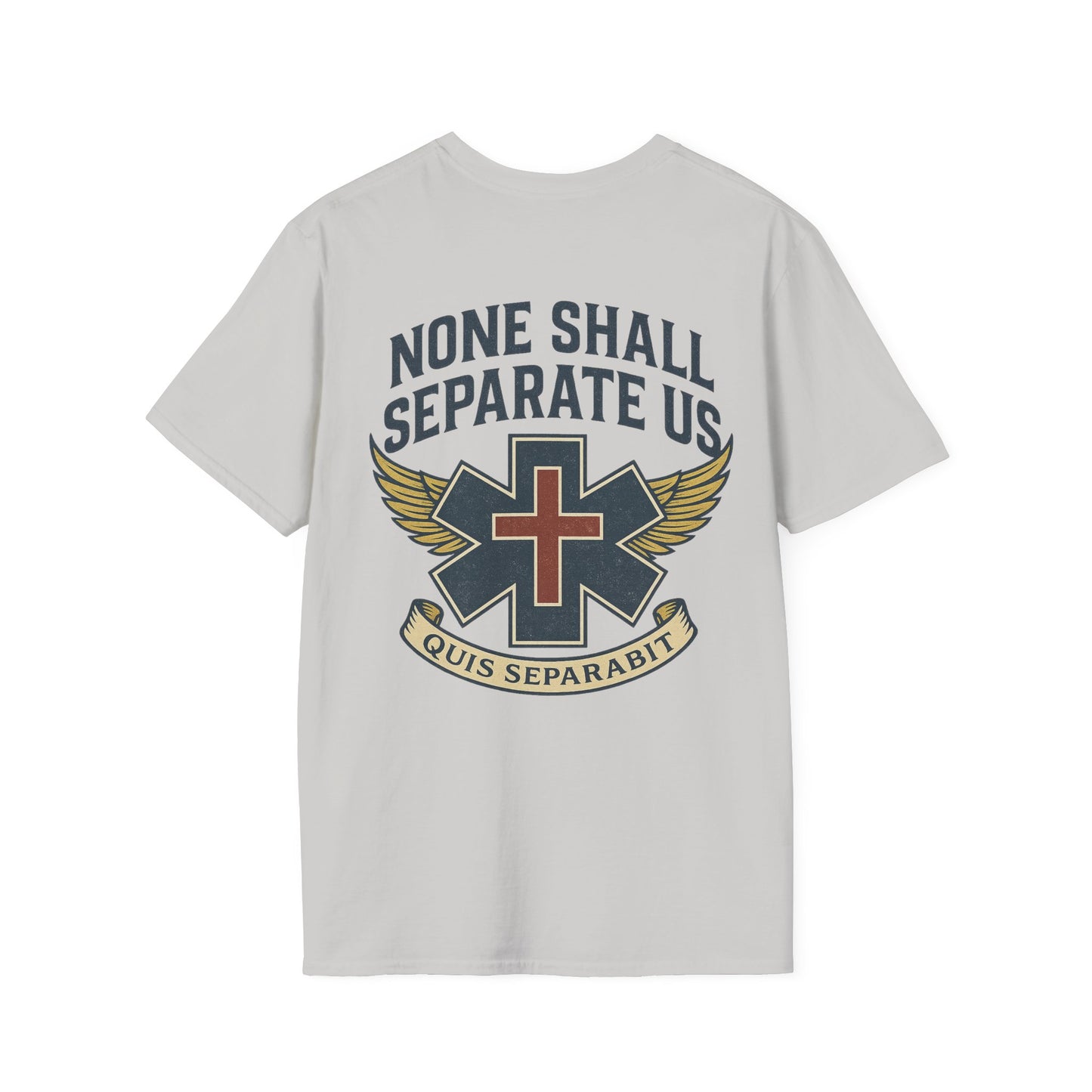 None Shall EMS T-Shirt, back/front logo
