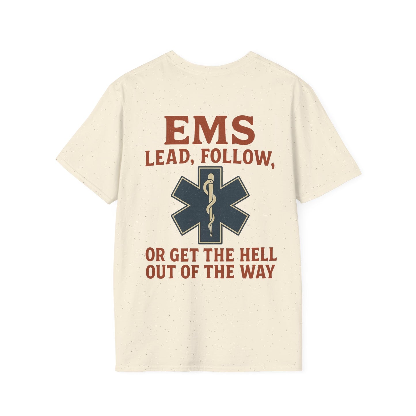 Lead Follow T-Shirt EMS, back/front logo
