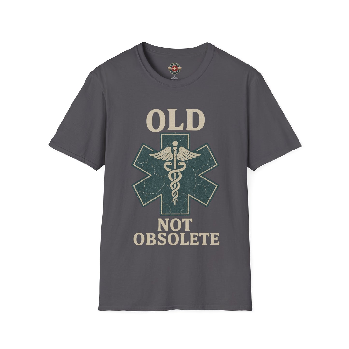 Not Obsolete T-Shirt EMS, front