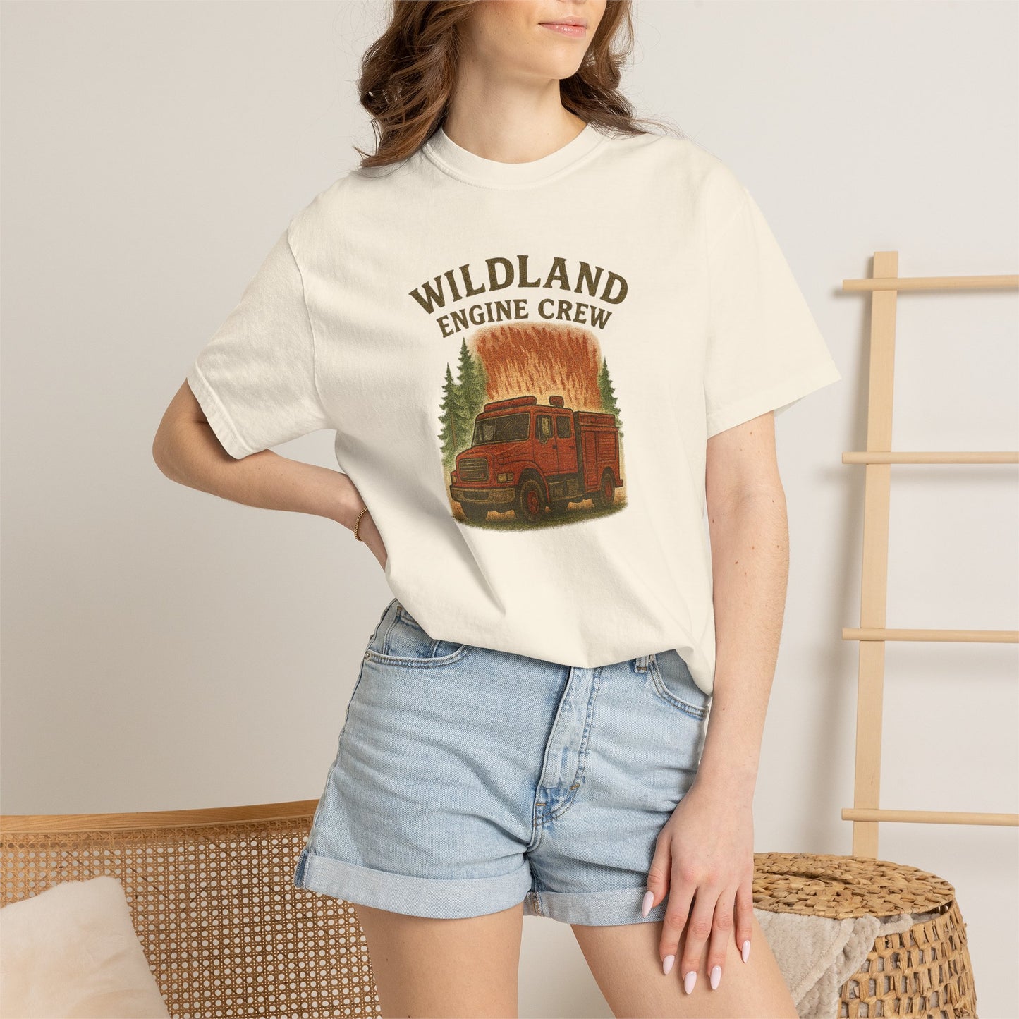 Engine Crew T-shirt (style 1), front