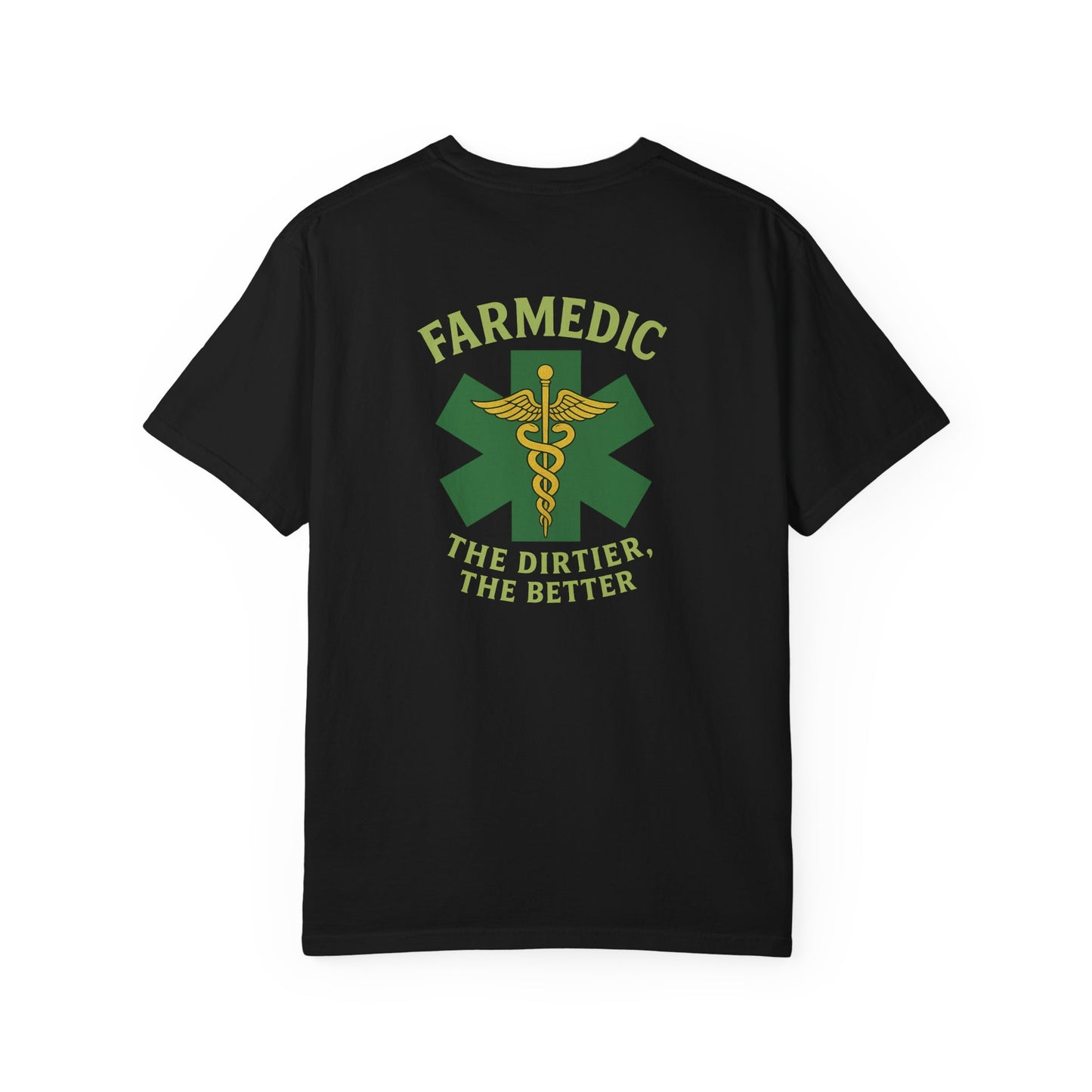 Farmedic T-shirt, back/front logo
