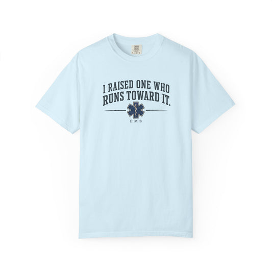 I Raised One EMS T-Shirt, front