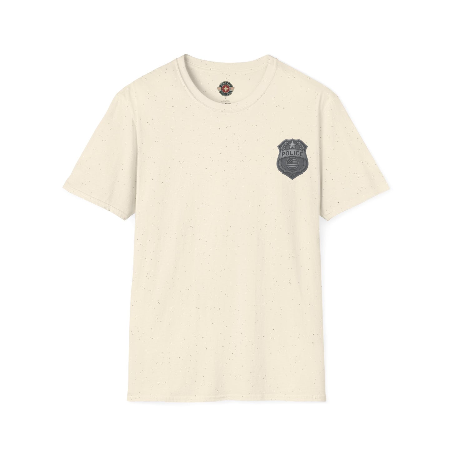 Til the Job is Done Police T-Shirt, back/front logo