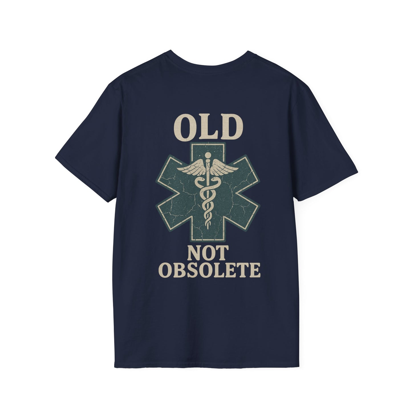 Not Obsolete T-Shirt EMS, back/front logo