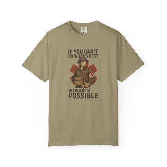 Do What's Possible T-shirt, front