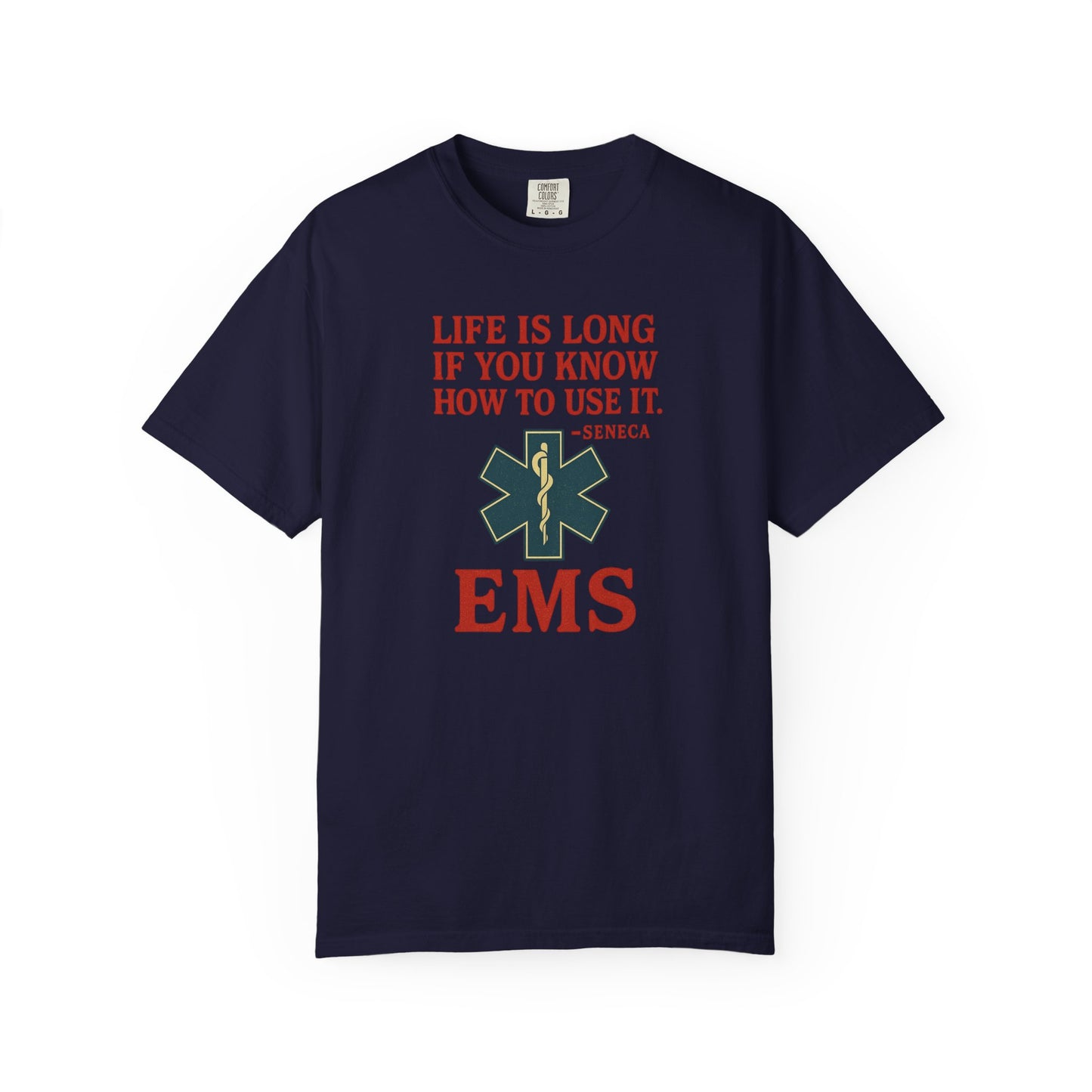 Life is Long T-shirt, front