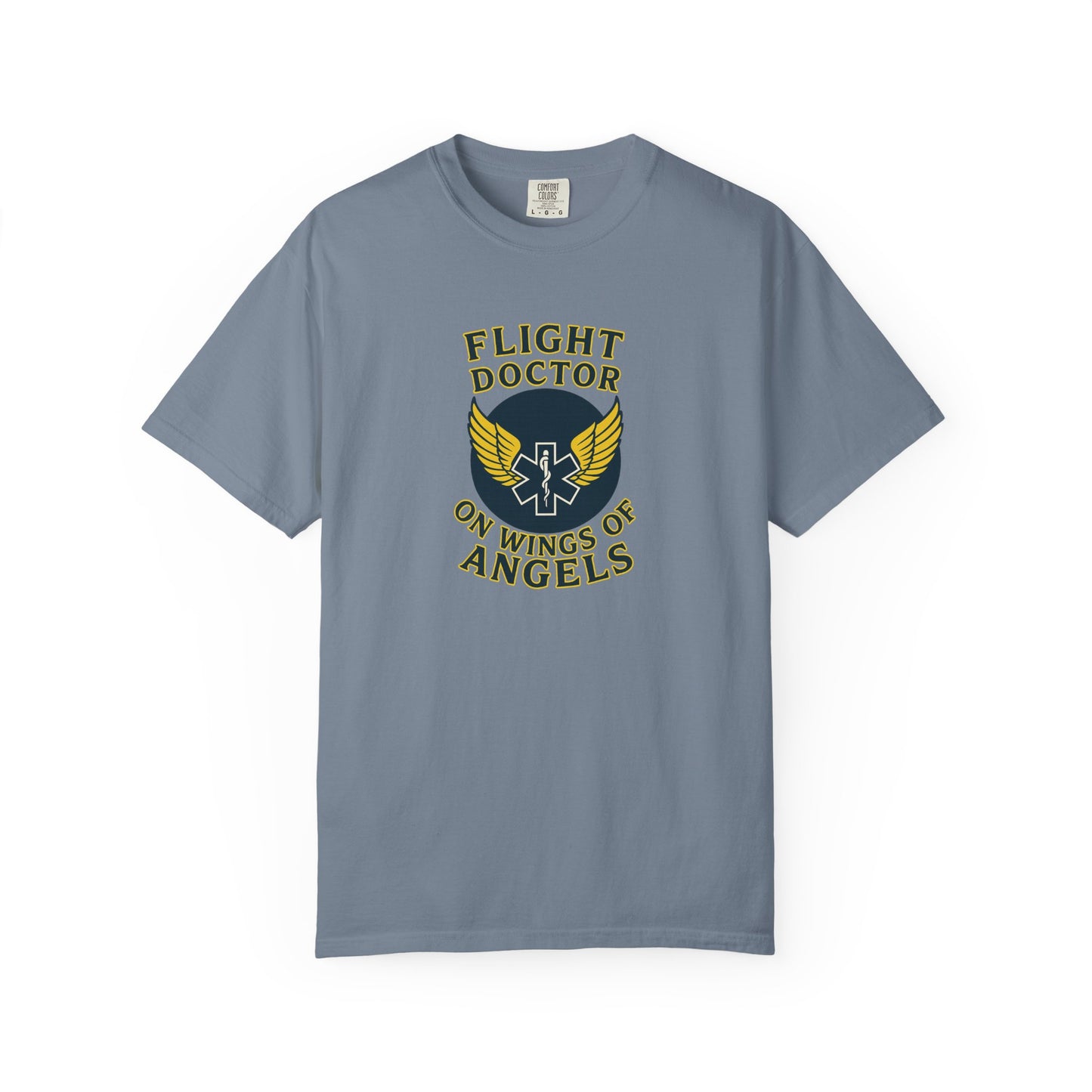 Flight Doctor Angel Wings T-shirt, front