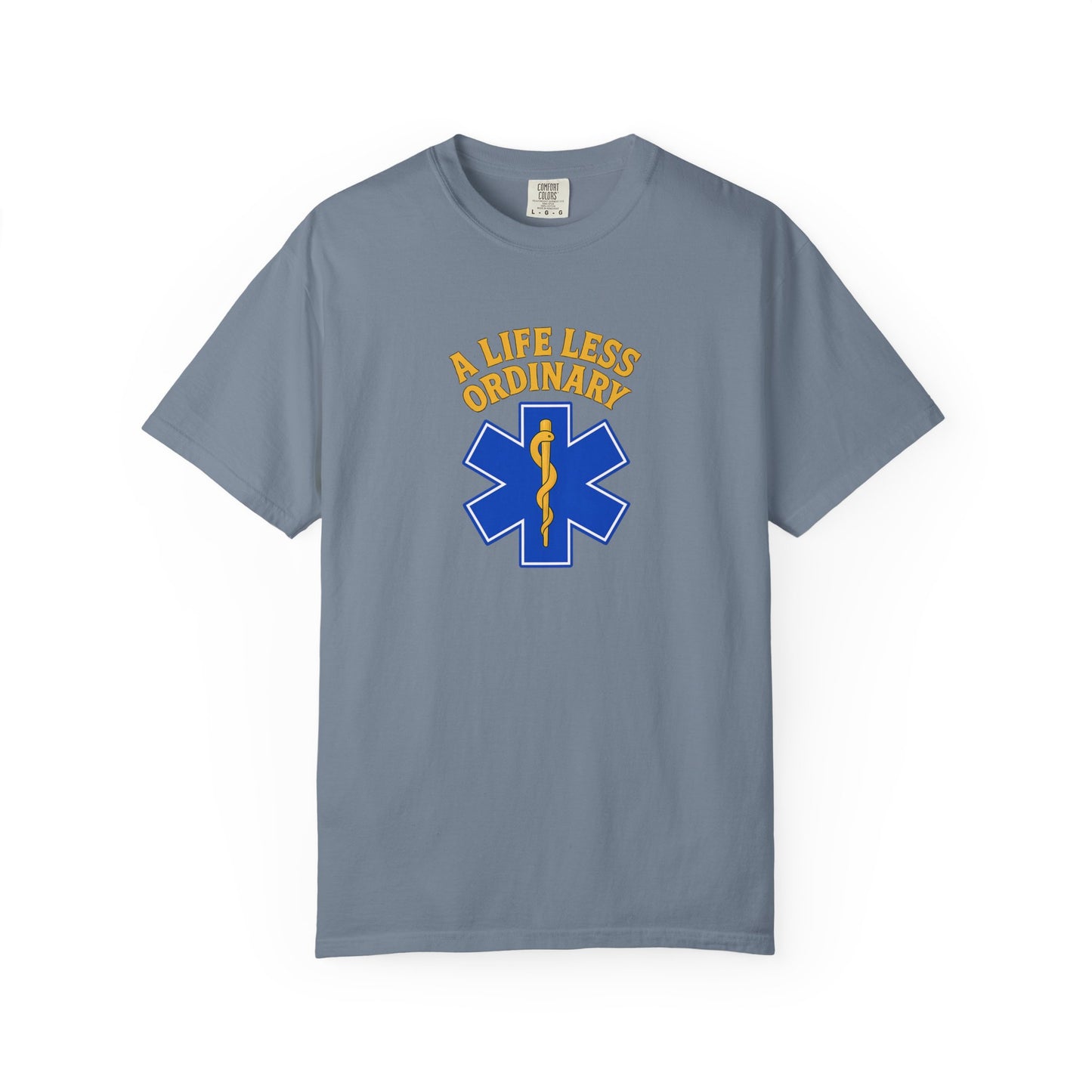 Life Less Ordinary T-shirt, front