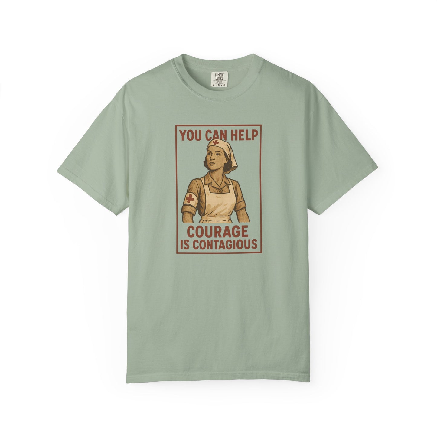 Nurse Courage T-shirt, front