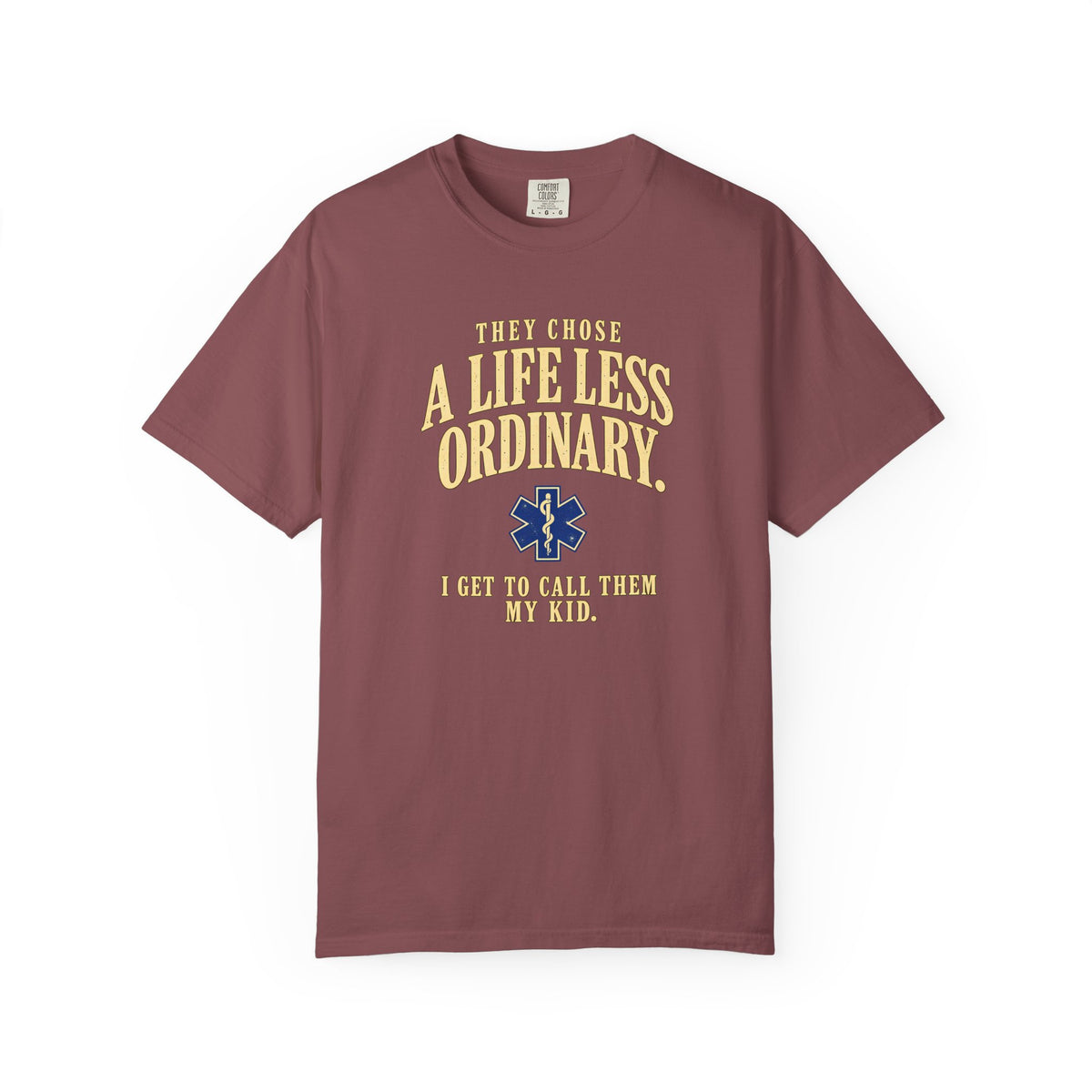 Call Them My Kid EMS T-Shirt, front
