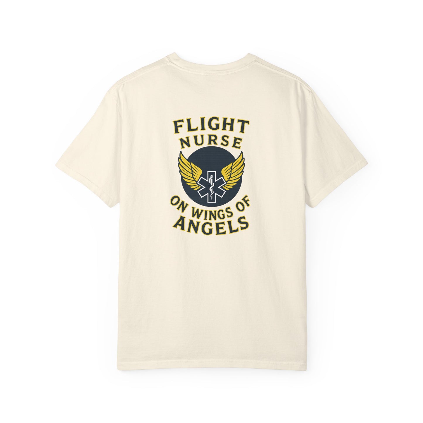 Flight Nurse Angel Wings T-shirt, back