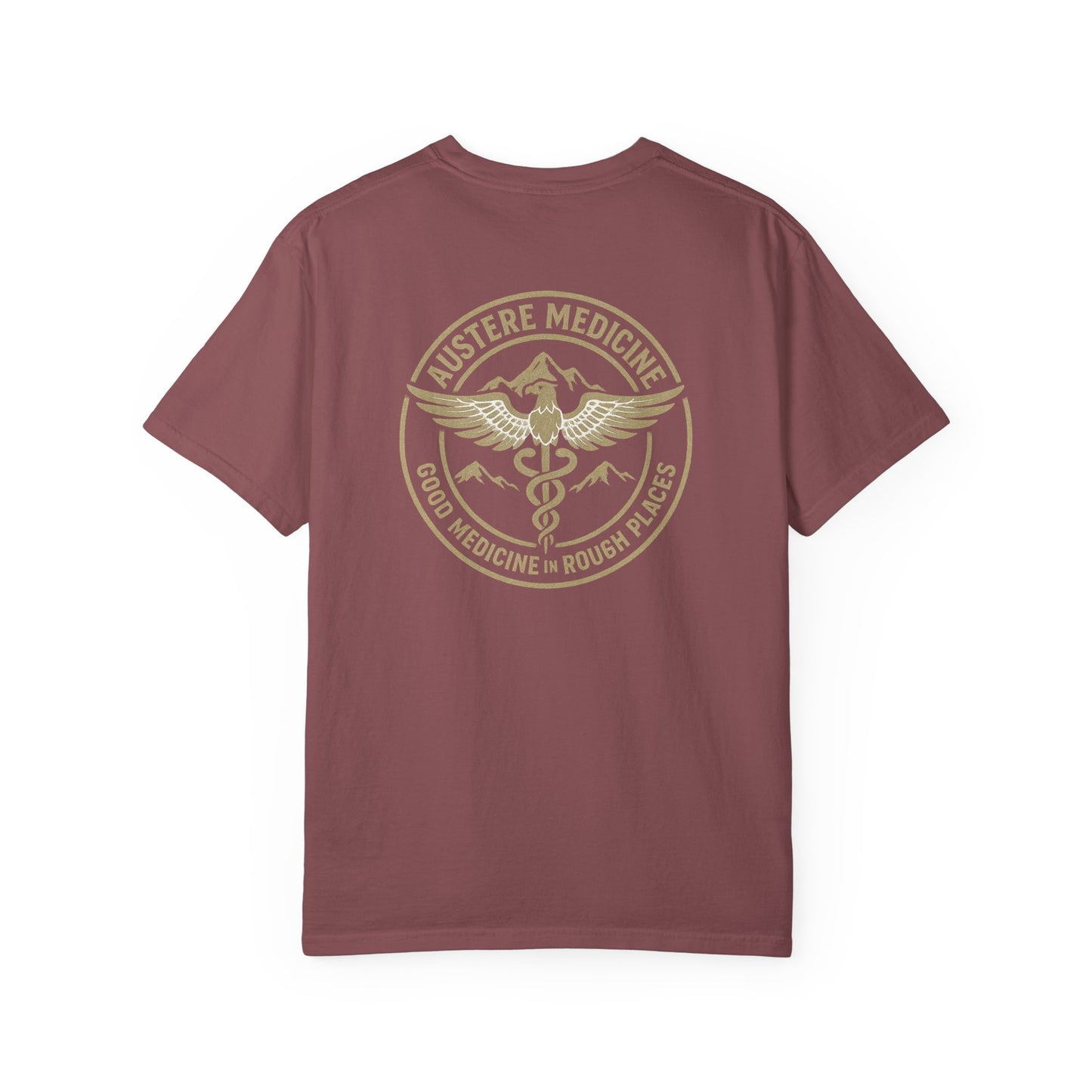 Rough Places T-shirt, back/front logo