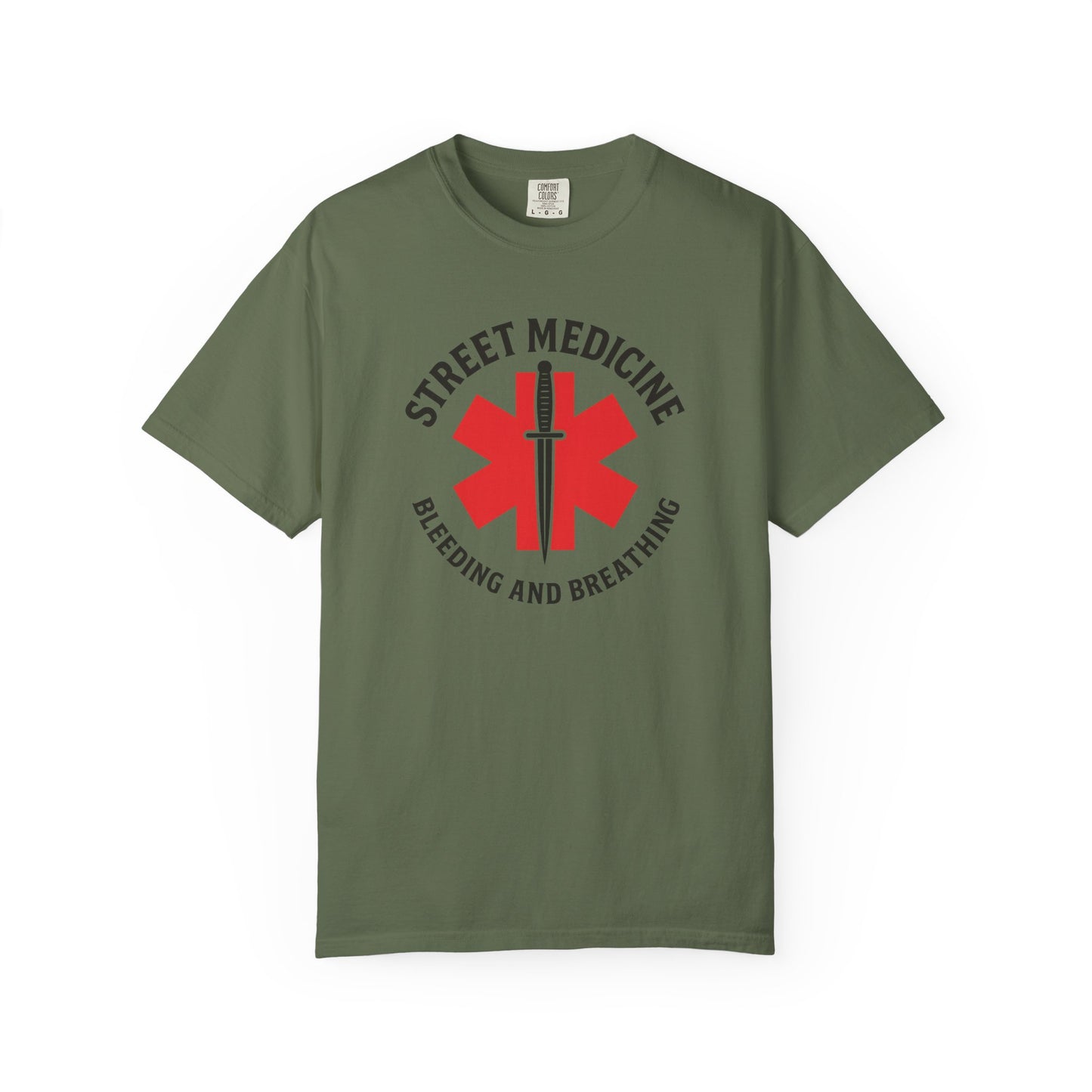 Street Medicine T-shirt, front