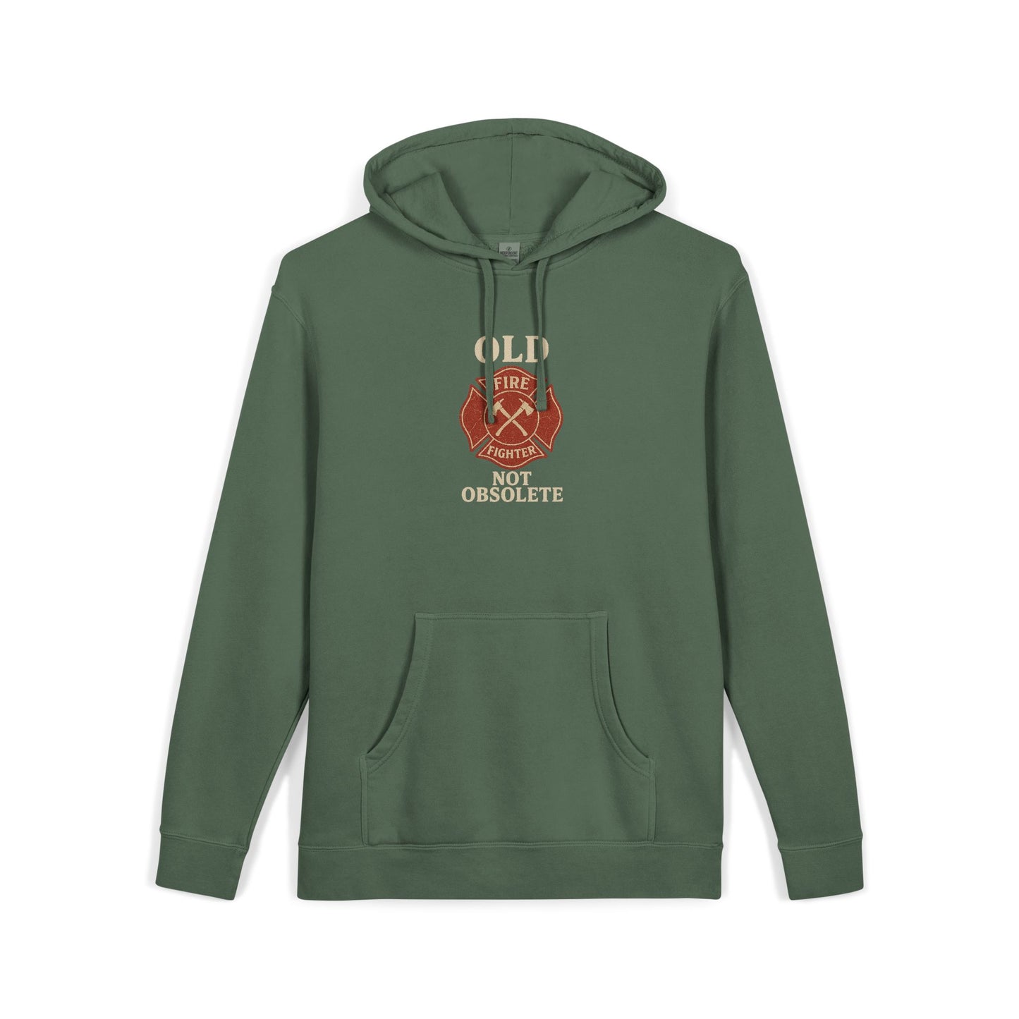 Not Obsolete Fire Pigment Dyed Hoodie