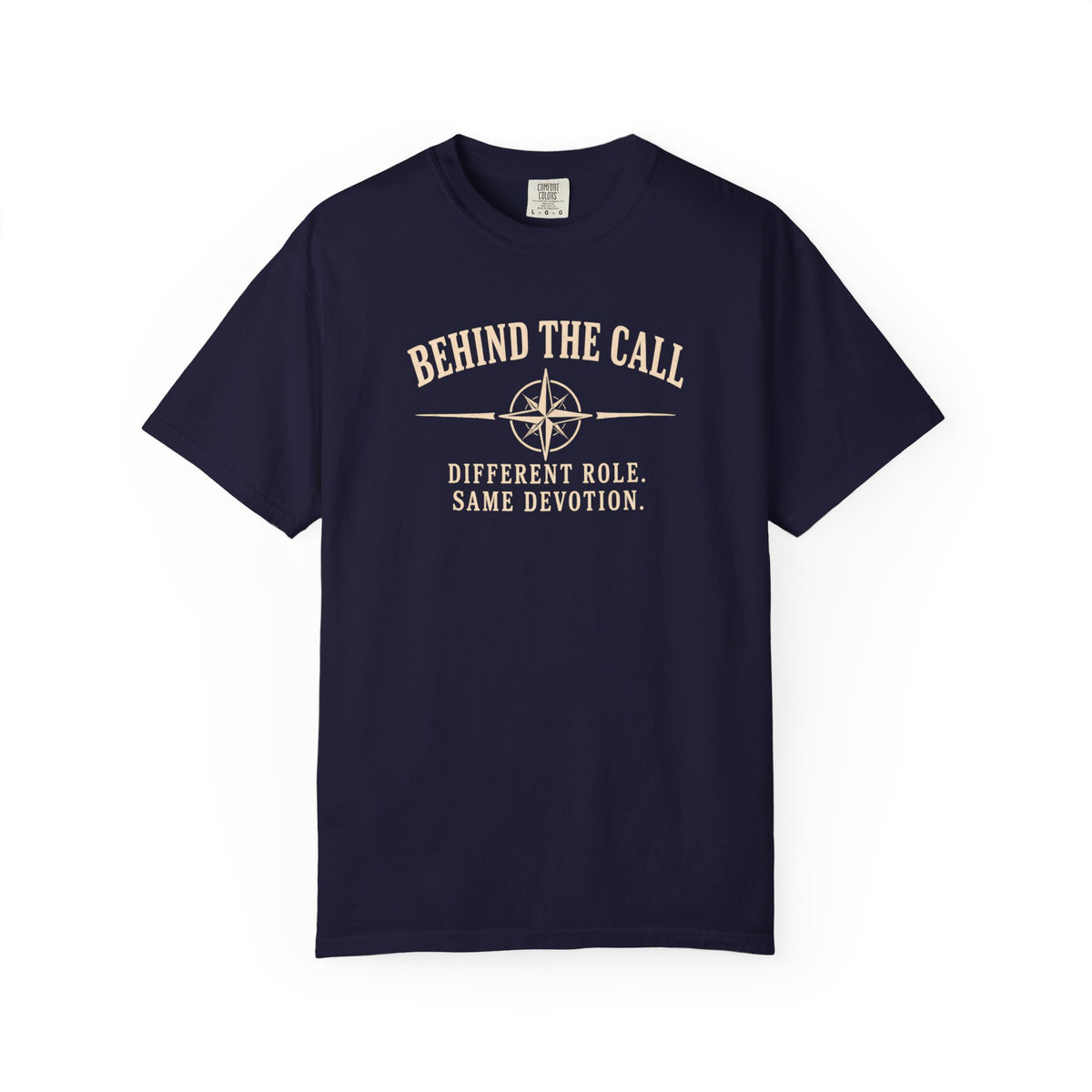 Behind the Call T-Shirt, front