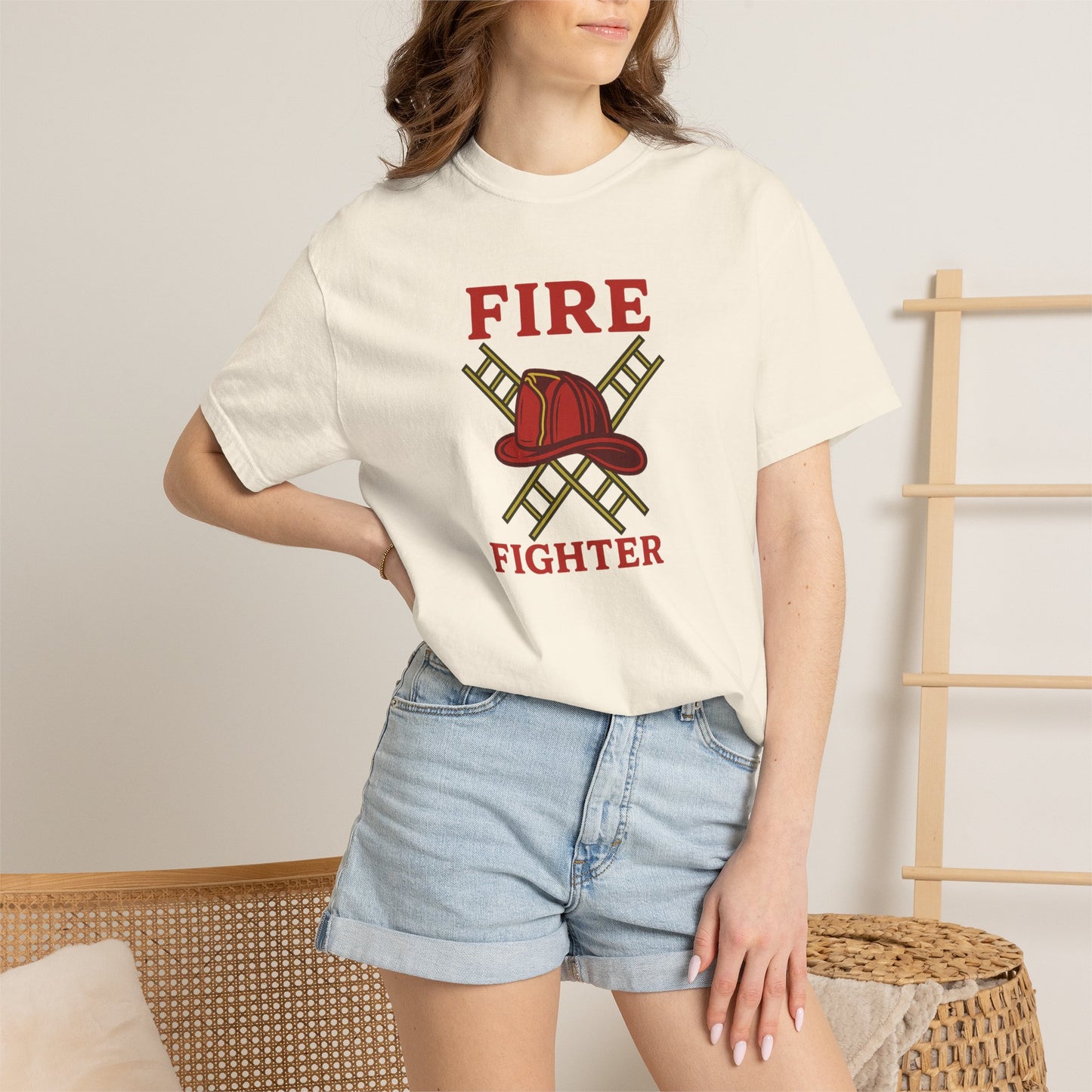 Firefighter T-shirt, front