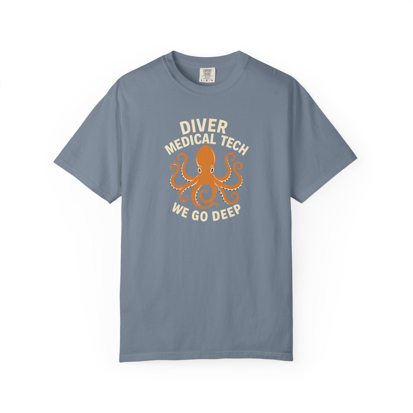 Diver Medical Tech T-shirt (style 1), front