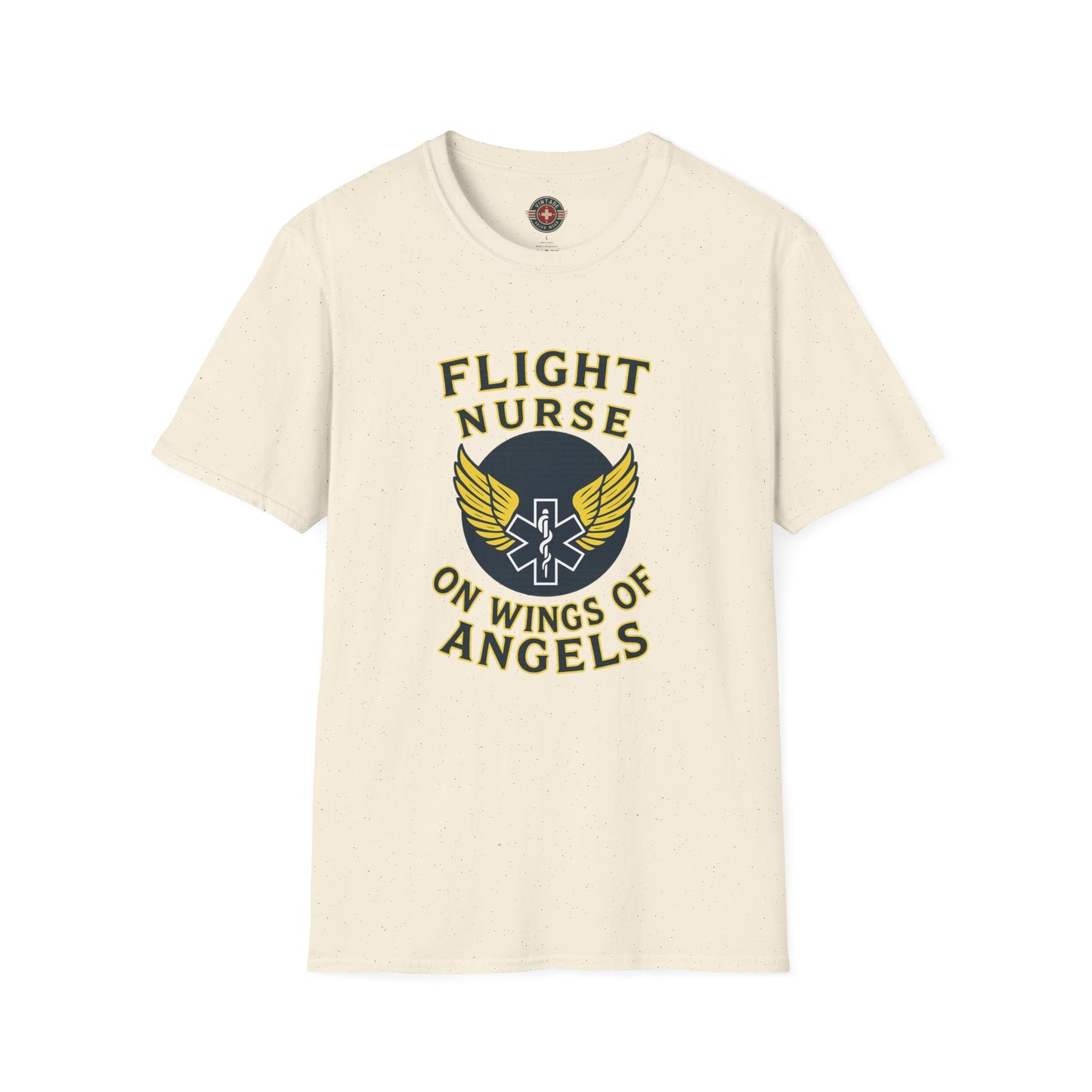 Copy of On Wings T-Shirt Flight Nurse, front