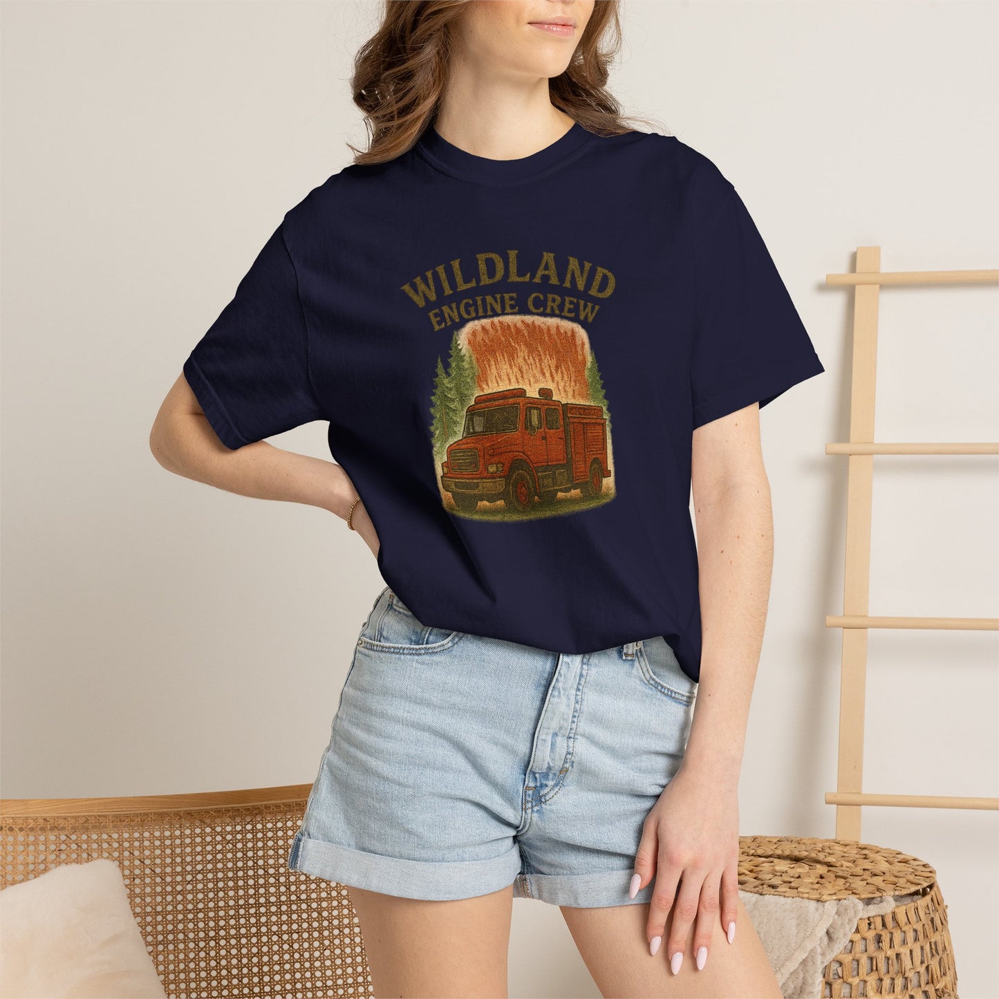Engine Crew T-shirt (style 1), front