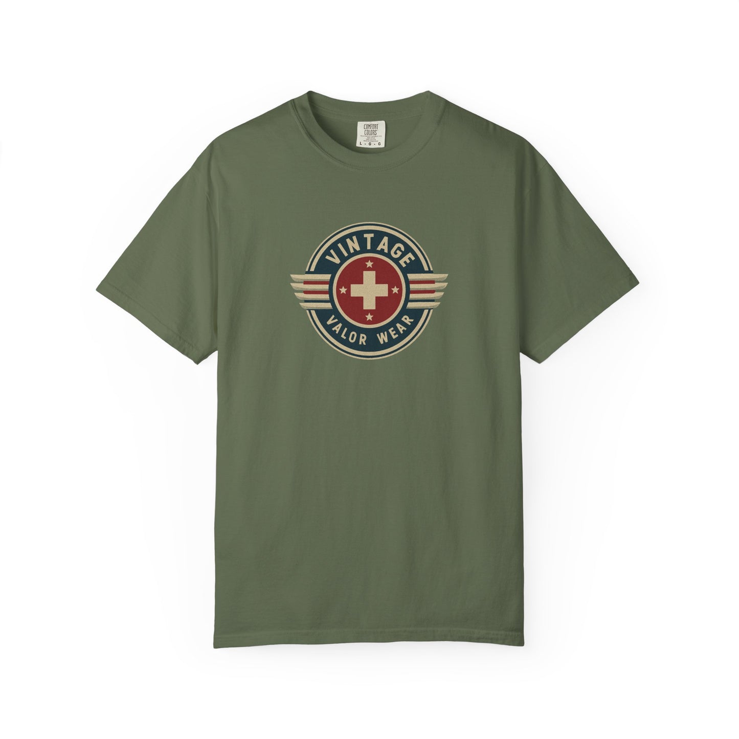 Vintage Valor Wear T-shirt, front