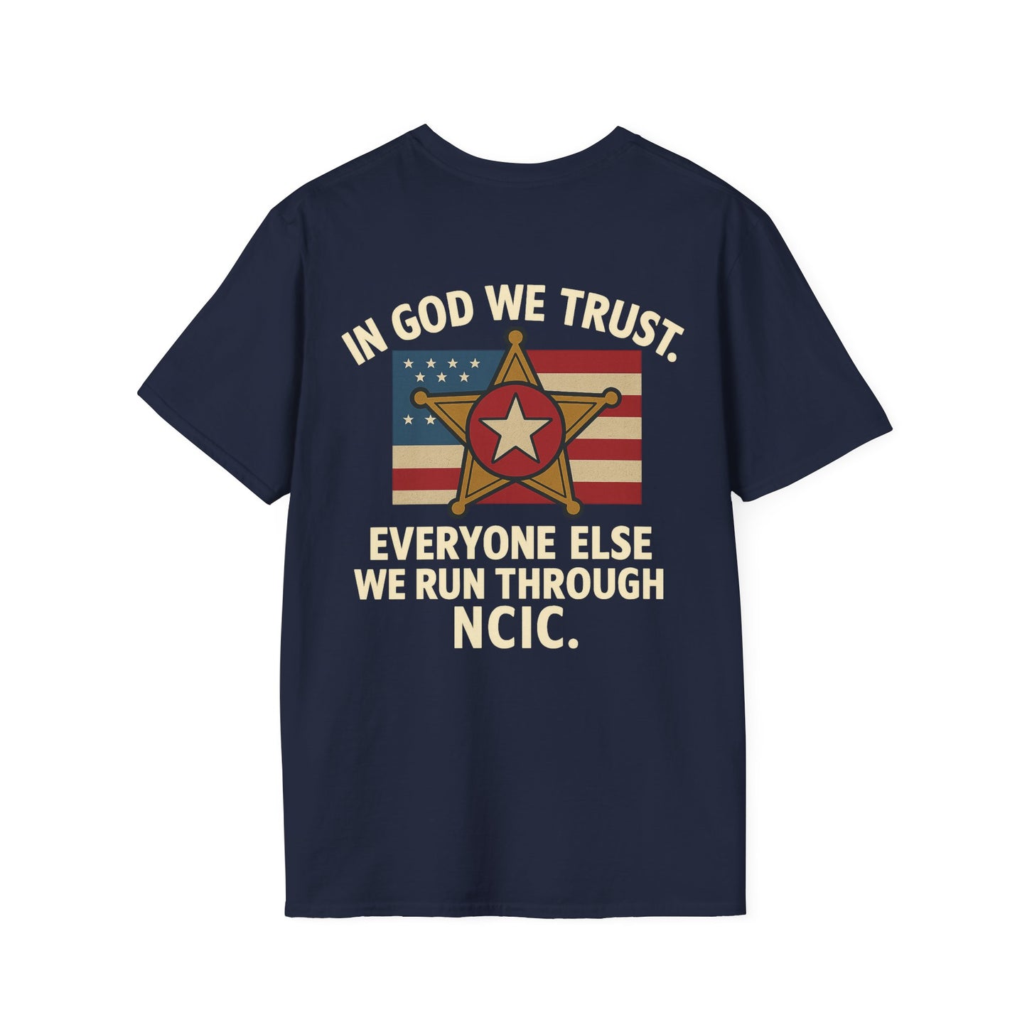 NCIC T-Shirt, back