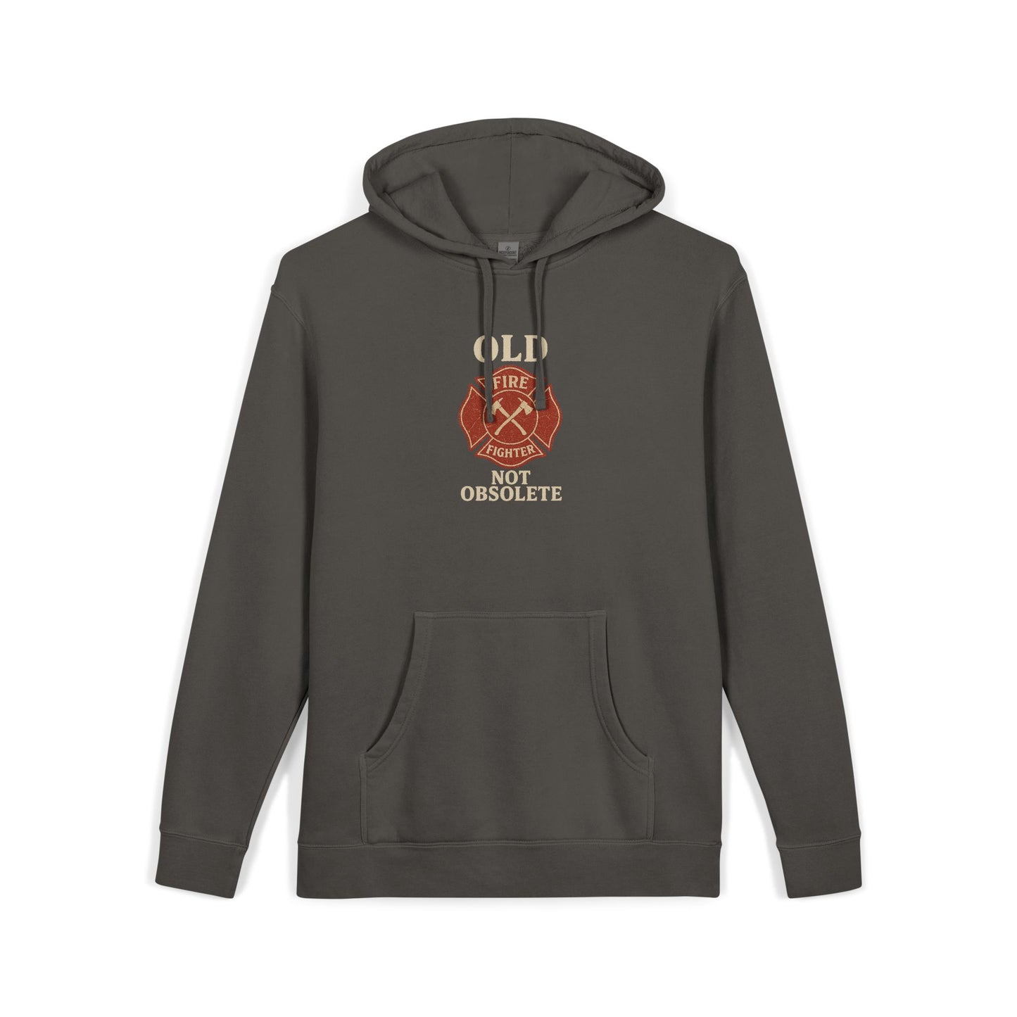 Not Obsolete Fire Pigment Dyed Hoodie