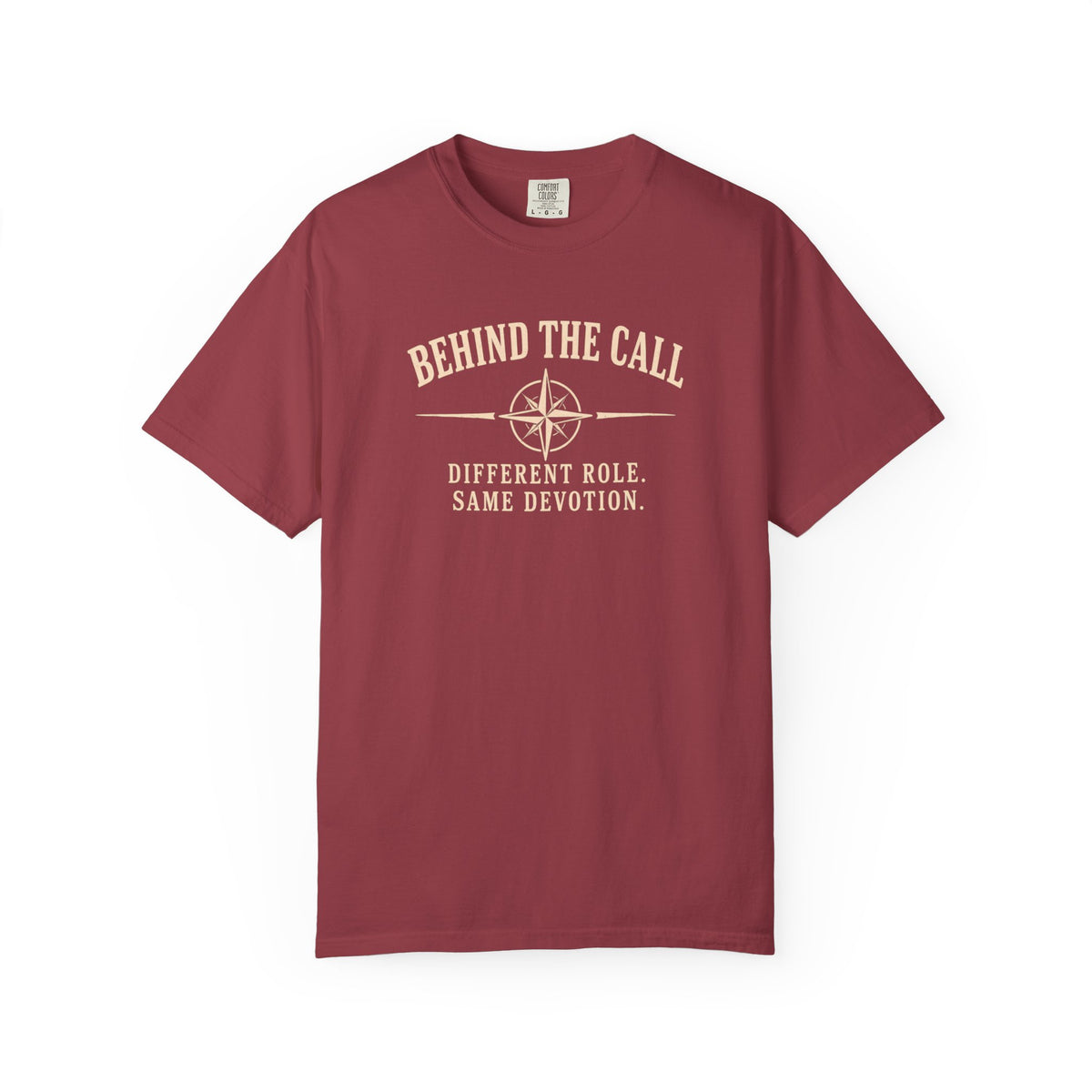 Behind the Call T-Shirt, front