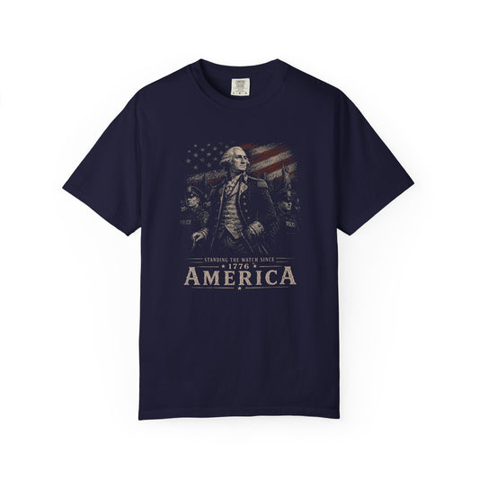 Standing the Watch T-shirt, front