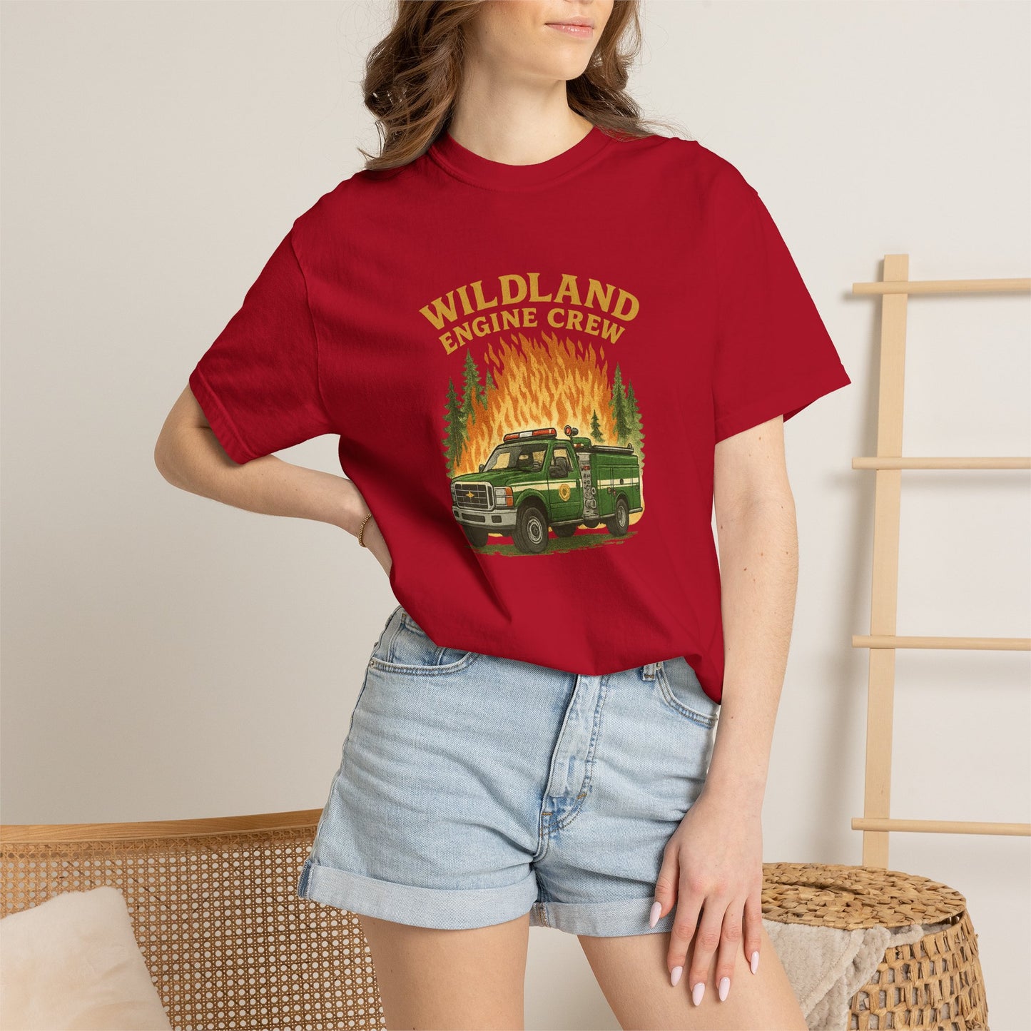 Engine Crew T-shirt (style 2), front