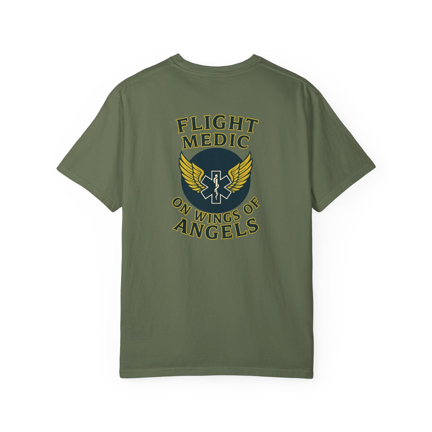 Flight Medic Angel Wings T-shirt, back