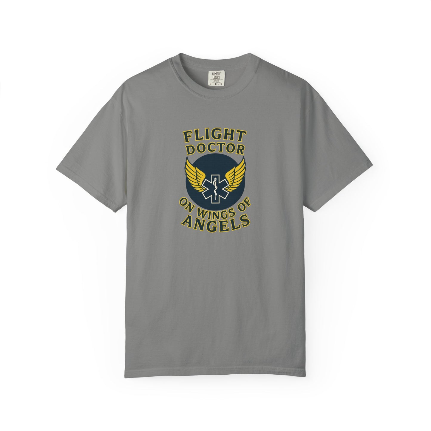 Flight Doctor Angel Wings T-shirt, front