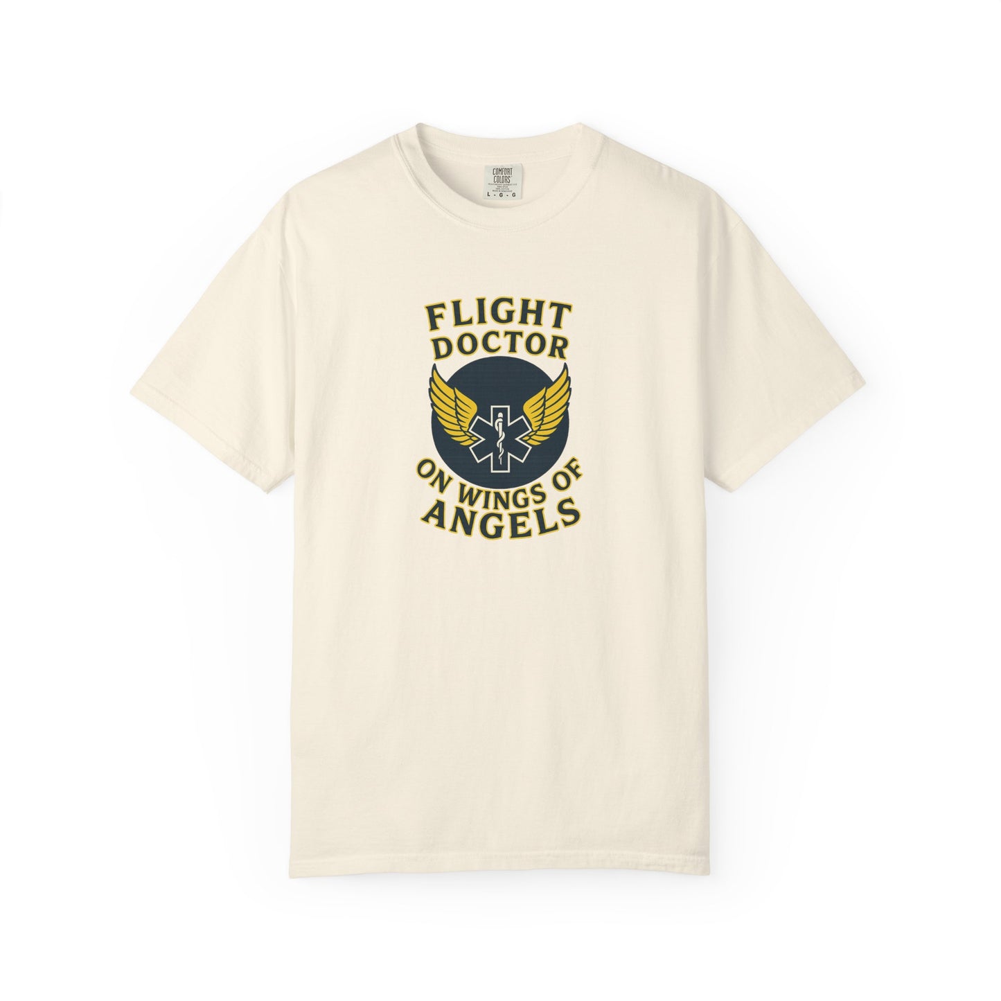 Flight Doctor Angel Wings T-shirt, front