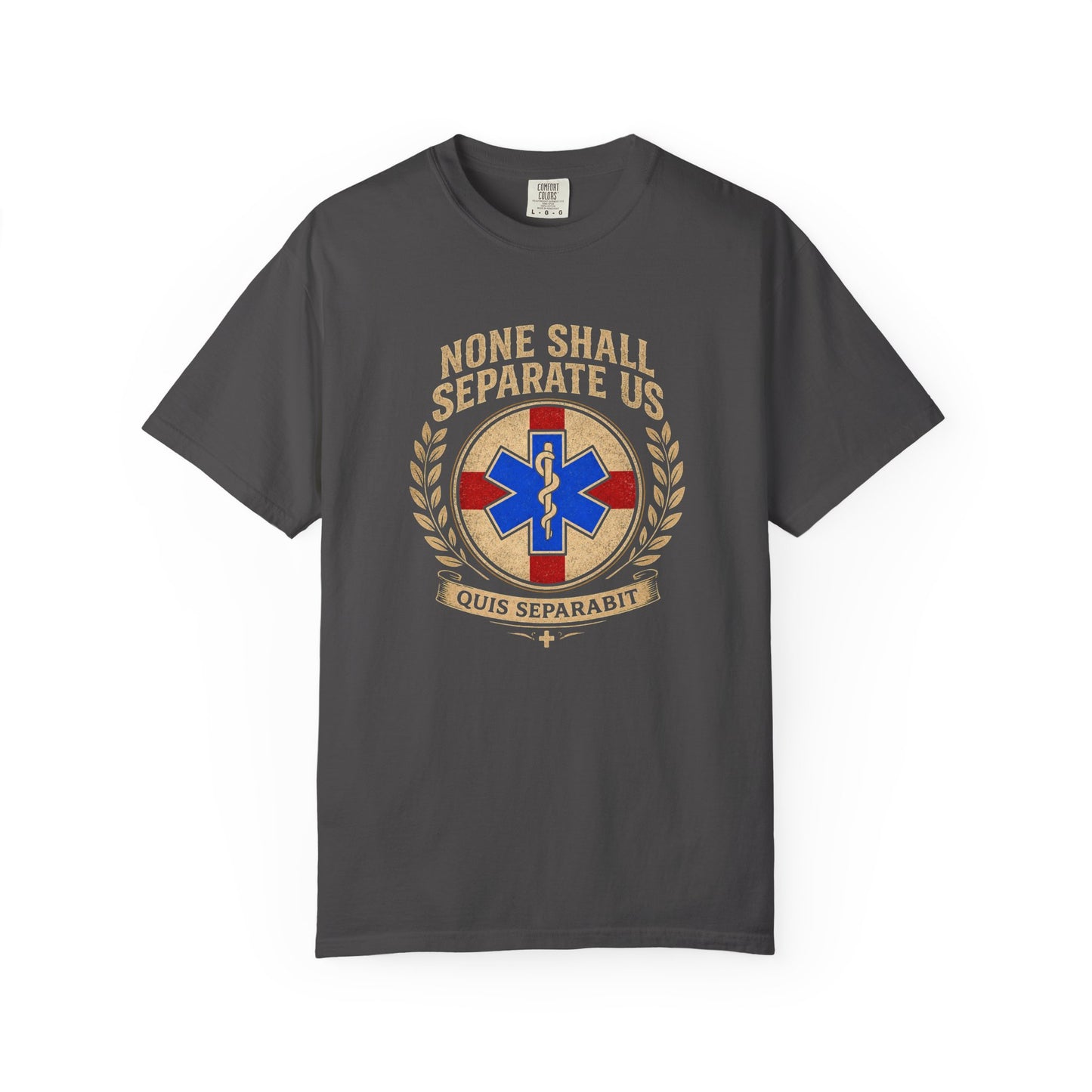 None Shall St. George T-Shirt, front