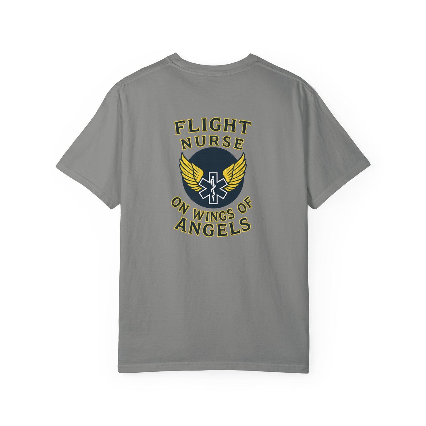 Flight Nurse Angel Wings T-shirt, back