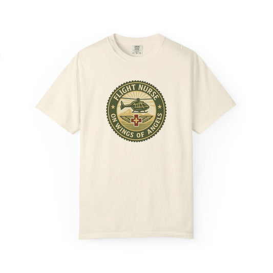 MEDEVAC Flight Nurse T-shirt, front