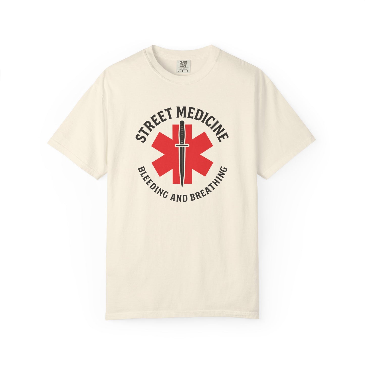 Street Medicine T-shirt, front