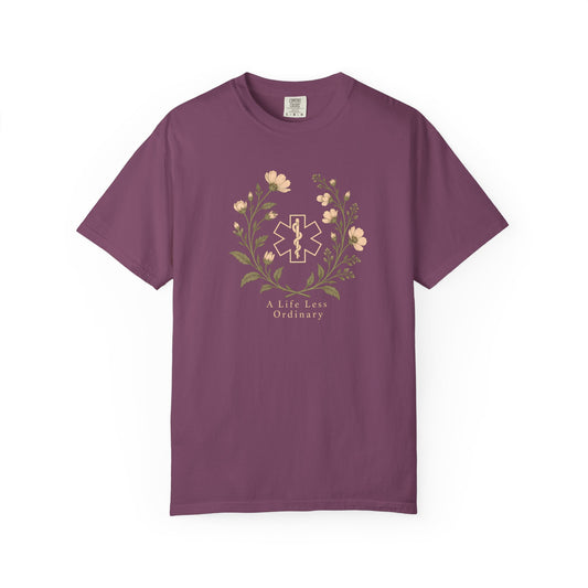 Life Less Ordinary Botanical T-Shirt, front