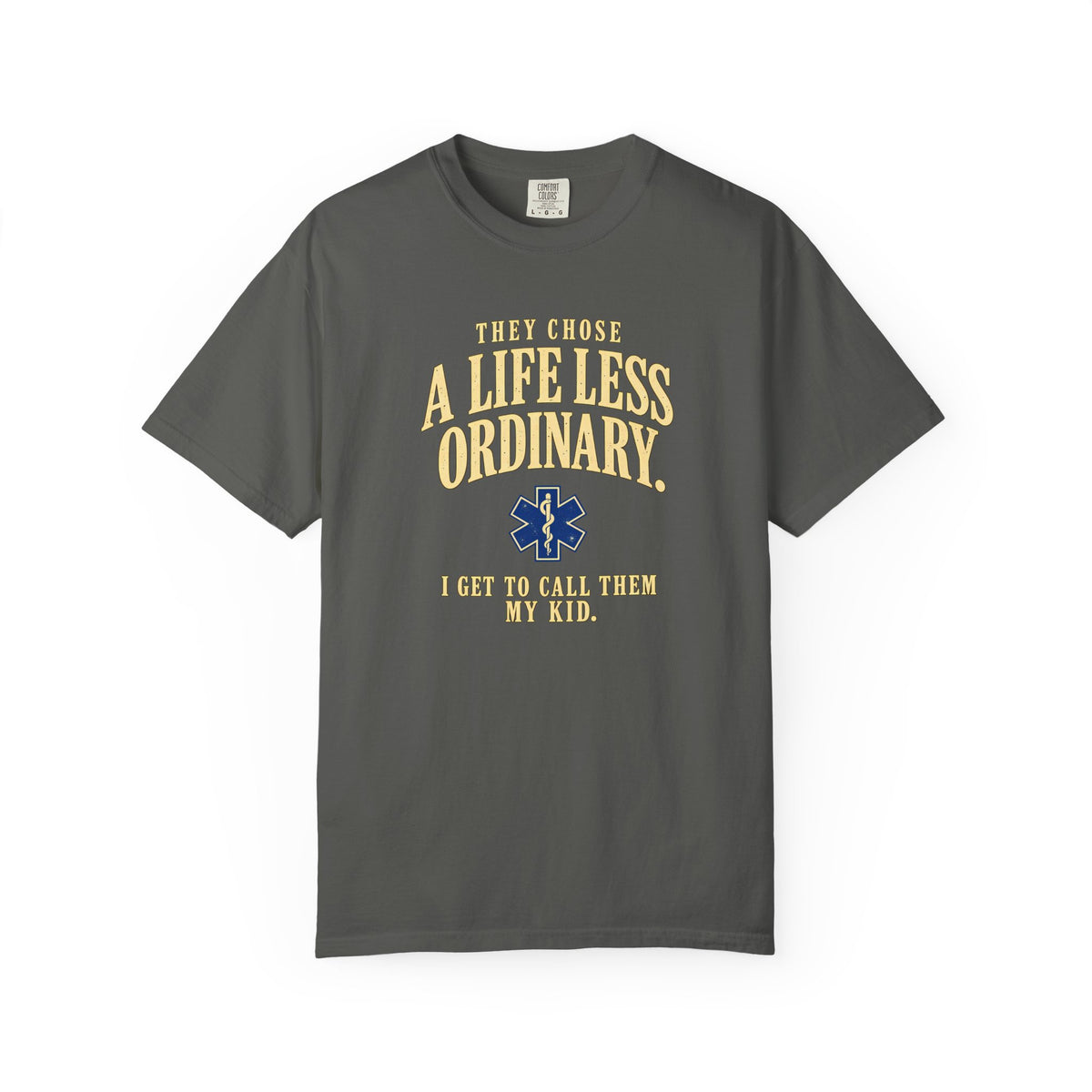 Call Them My Kid EMS T-Shirt, front
