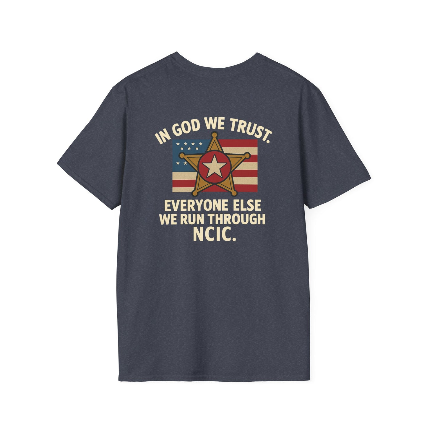 NCIC T-Shirt, back