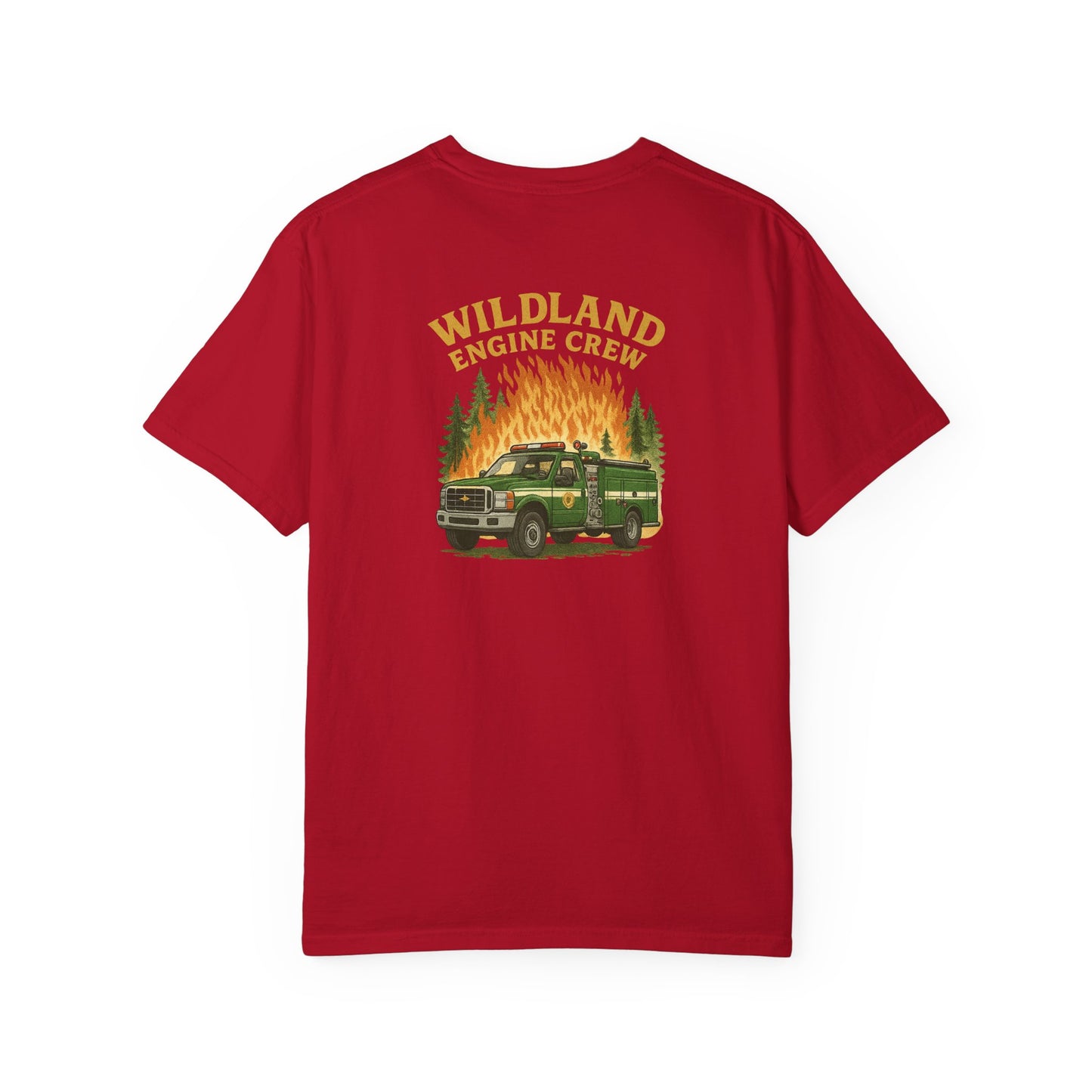 Engine Crew T-shirt (style 2), back