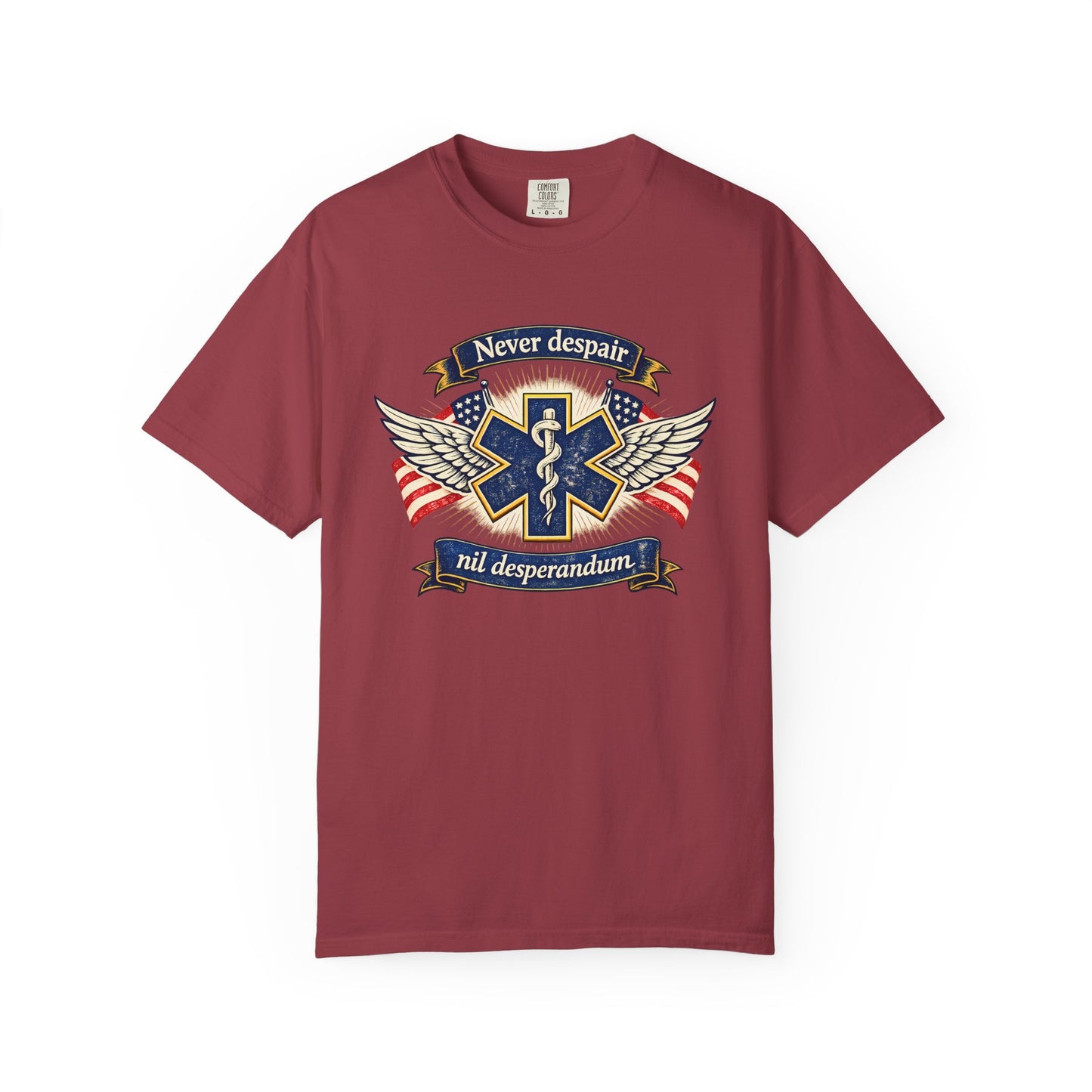 Nil desperandum T-Shirt, front