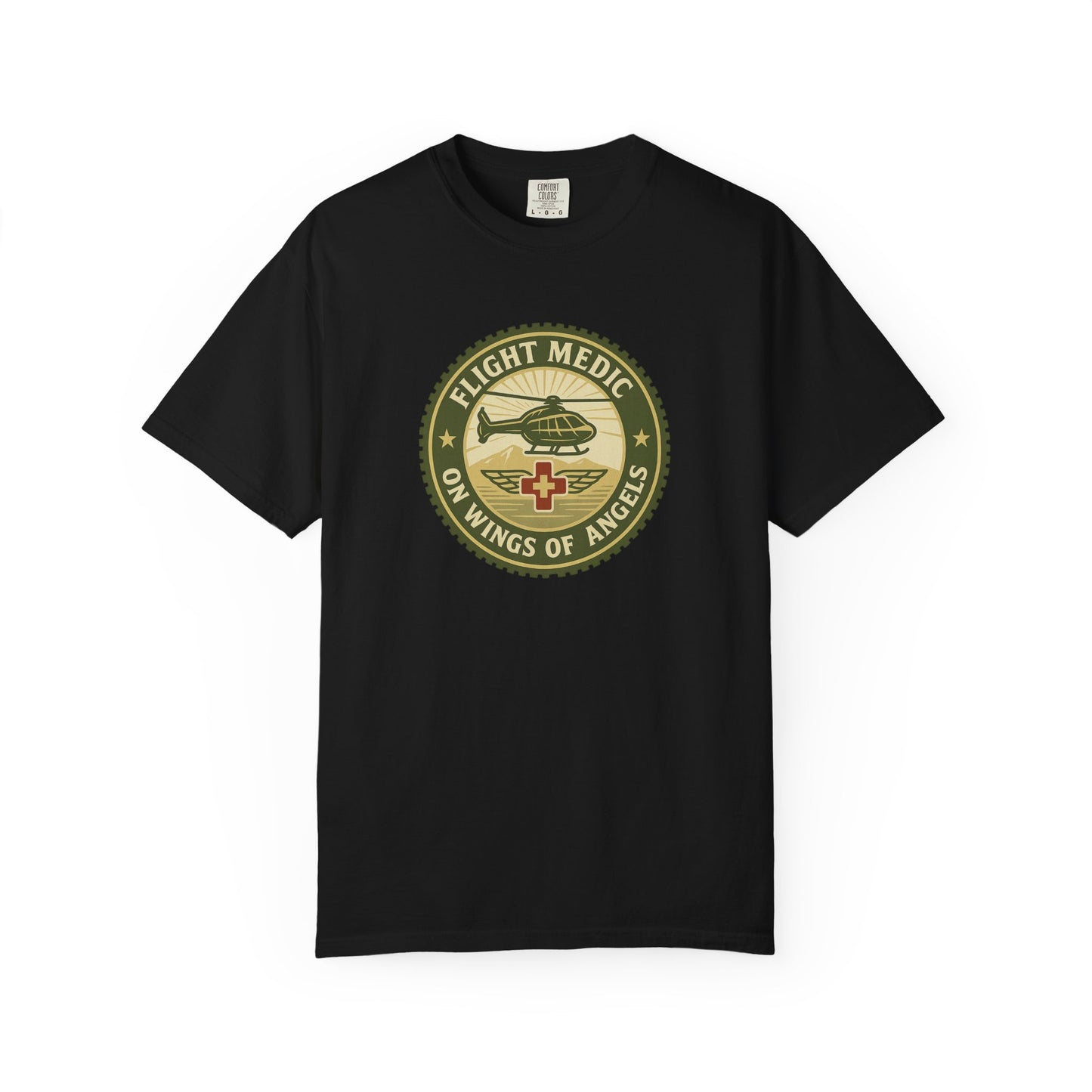 MEDEVAC Flight Medic T-shirt, front