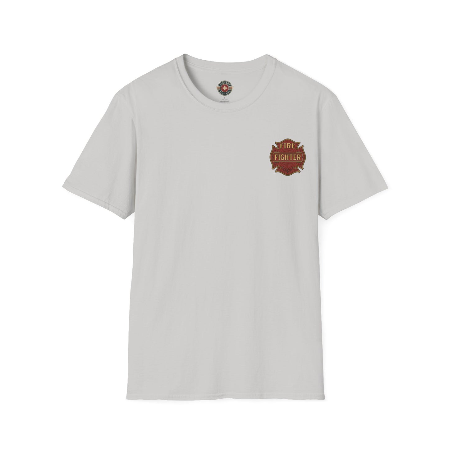 Fire Fighter T-Shirt, back/front logo