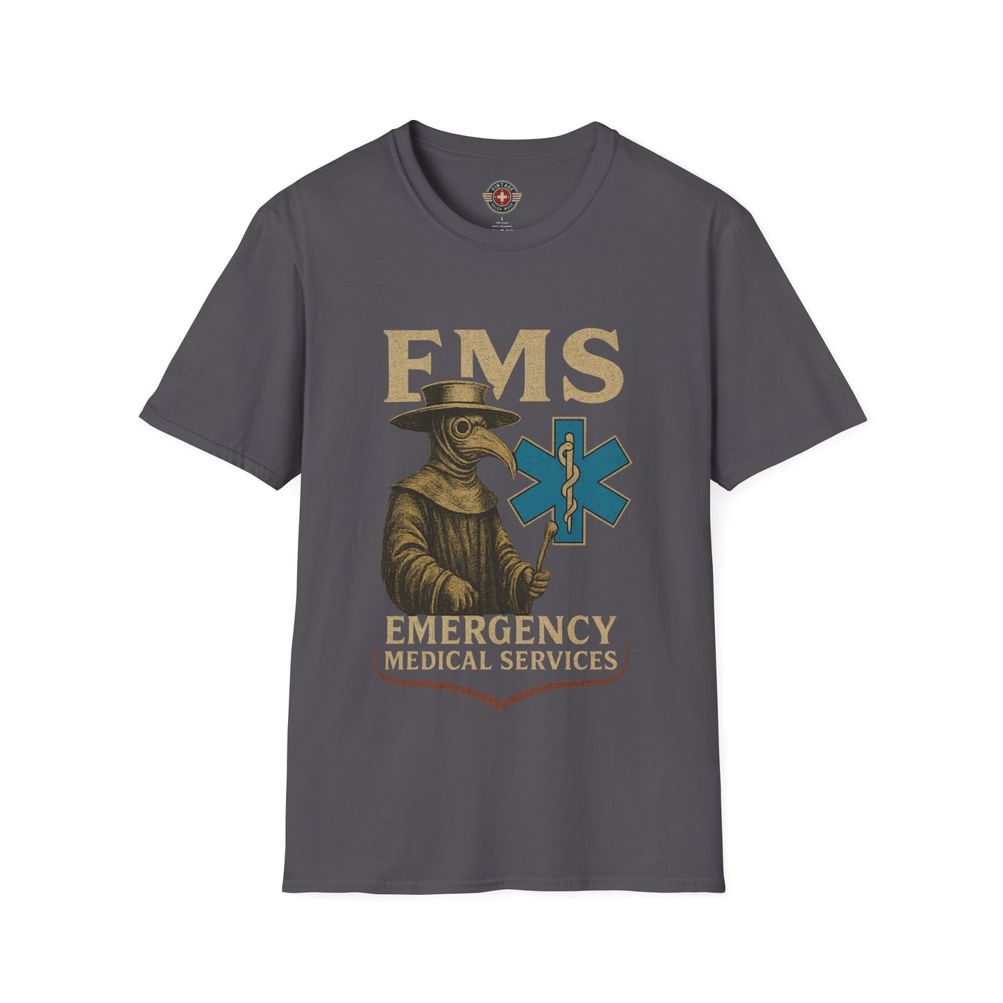 Plague Doctor EMS T-Shirt, front