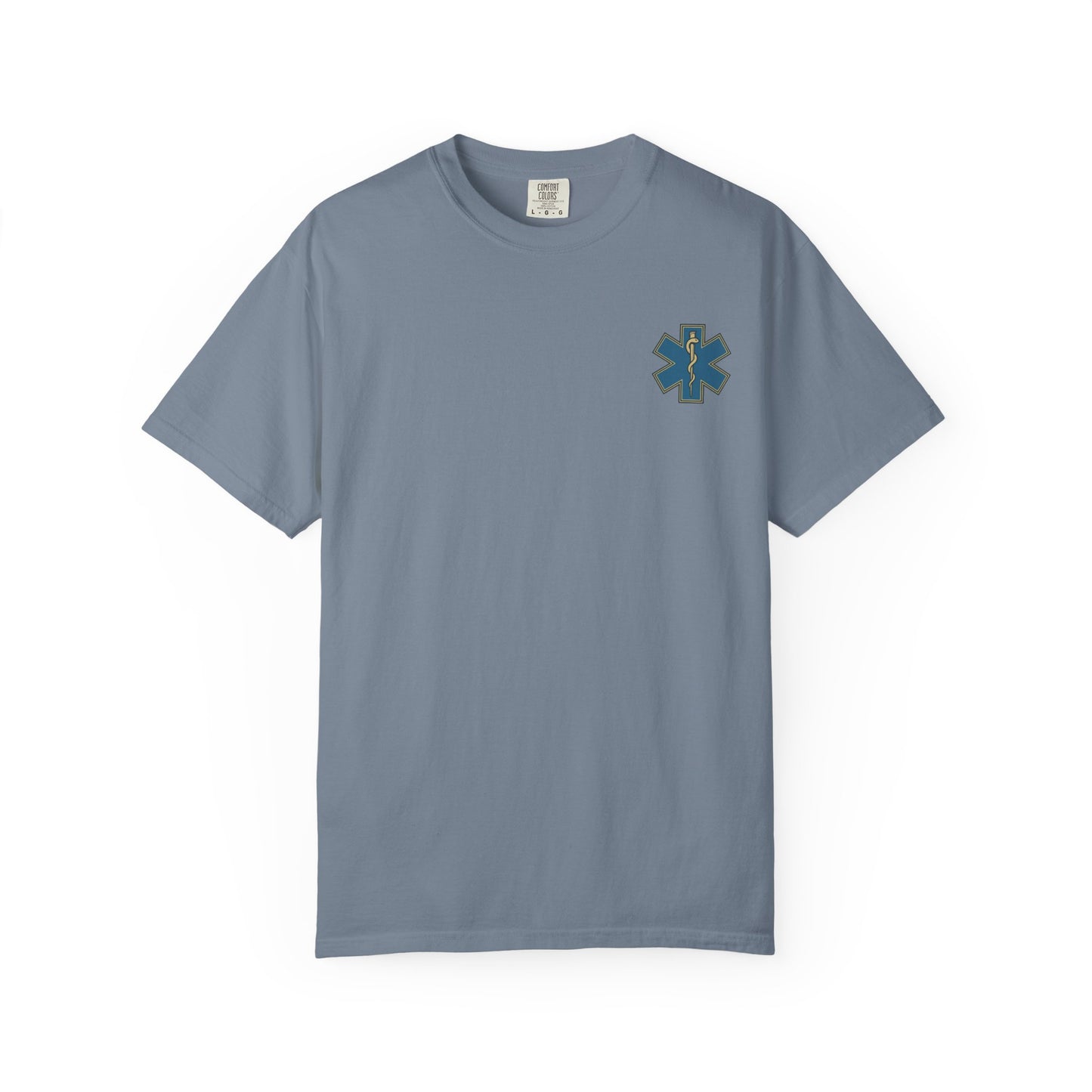 "Not Obsolete" EMS T-shirt, back/front logo