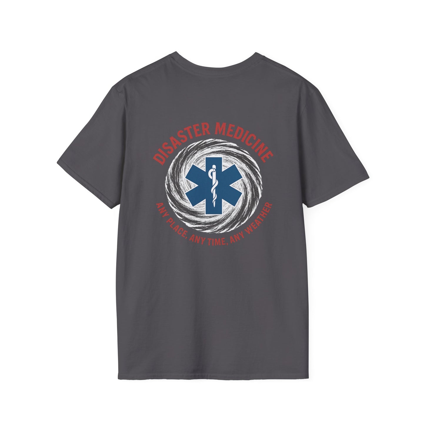 Disaster Medicine T-shirt, back/front logo