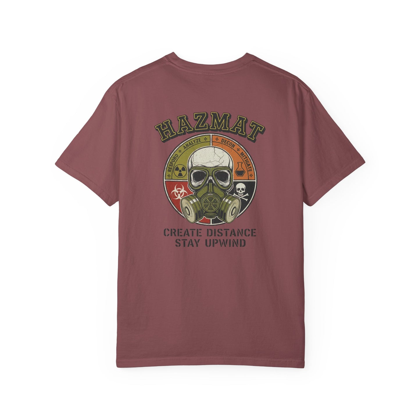 HAZMAT T-shirt, back/front logo
