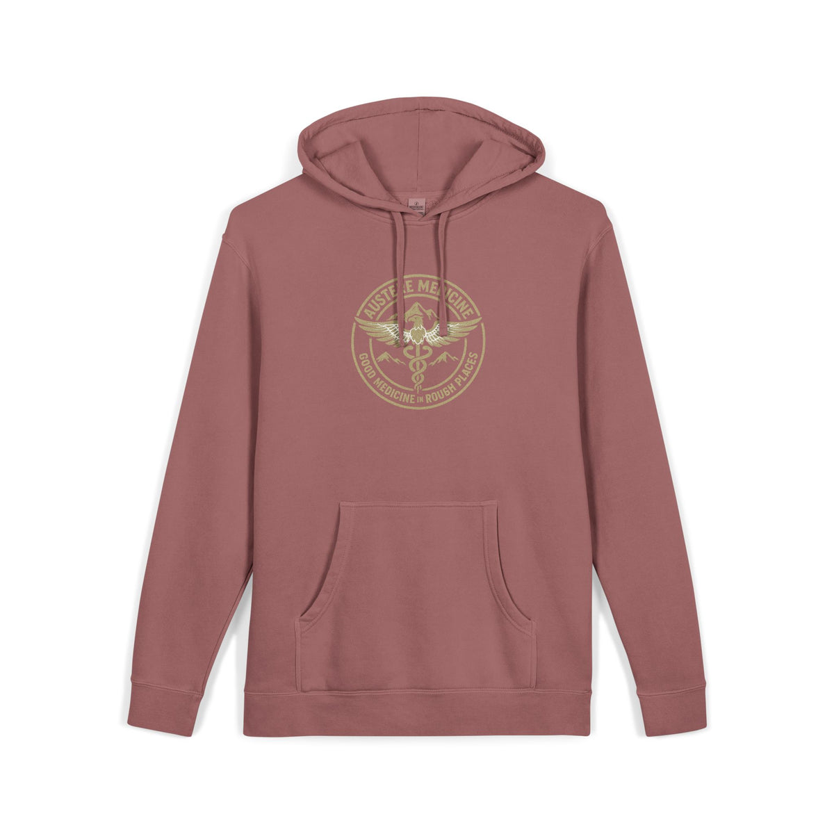 Rough Places Austere Medicine Pigment Dyed Hoodie